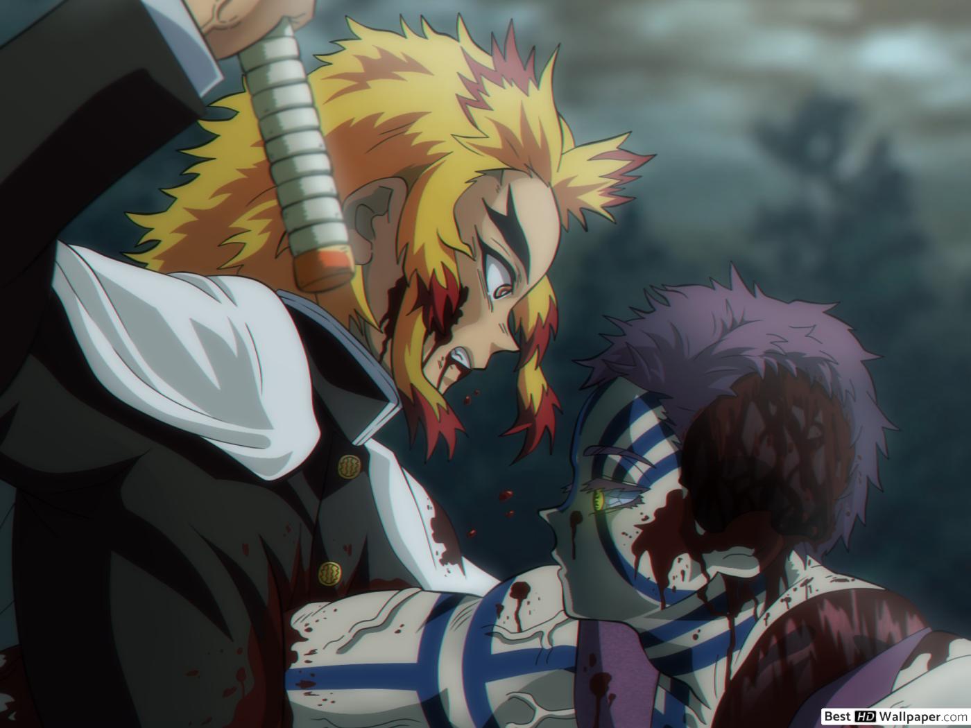 Demon Slayer Akaza Wallpaper