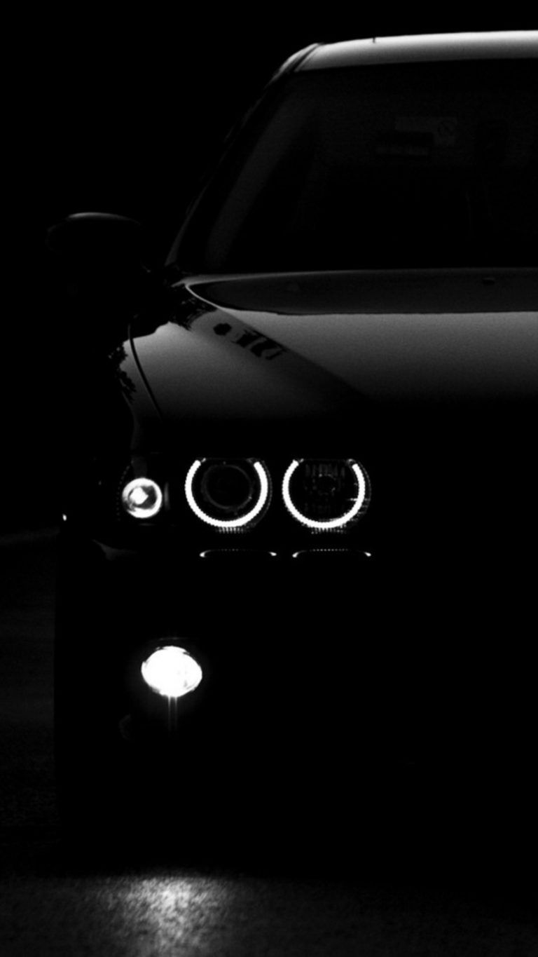 Black Car iPhone Wallpaper