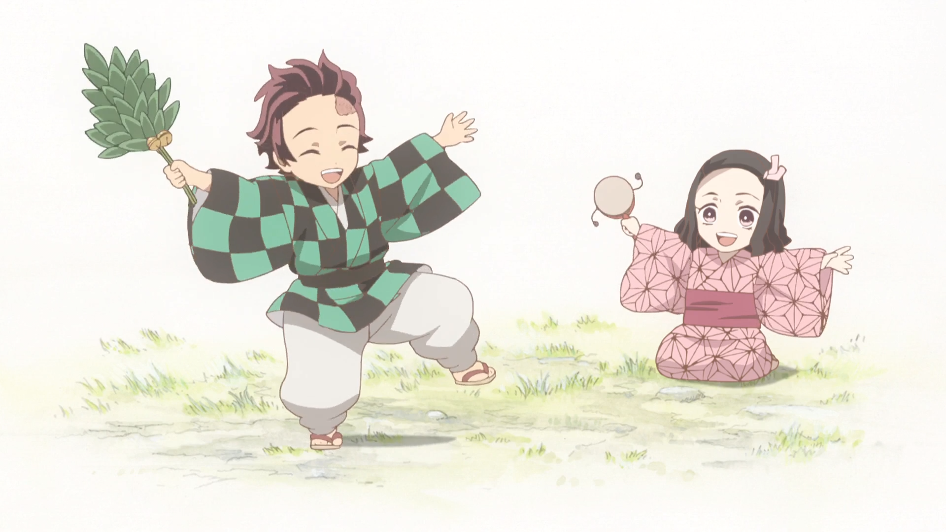 Kimetsu No Yaiba Kamado Tanjir Kamado Nezuko Wallpaper:1920x1080