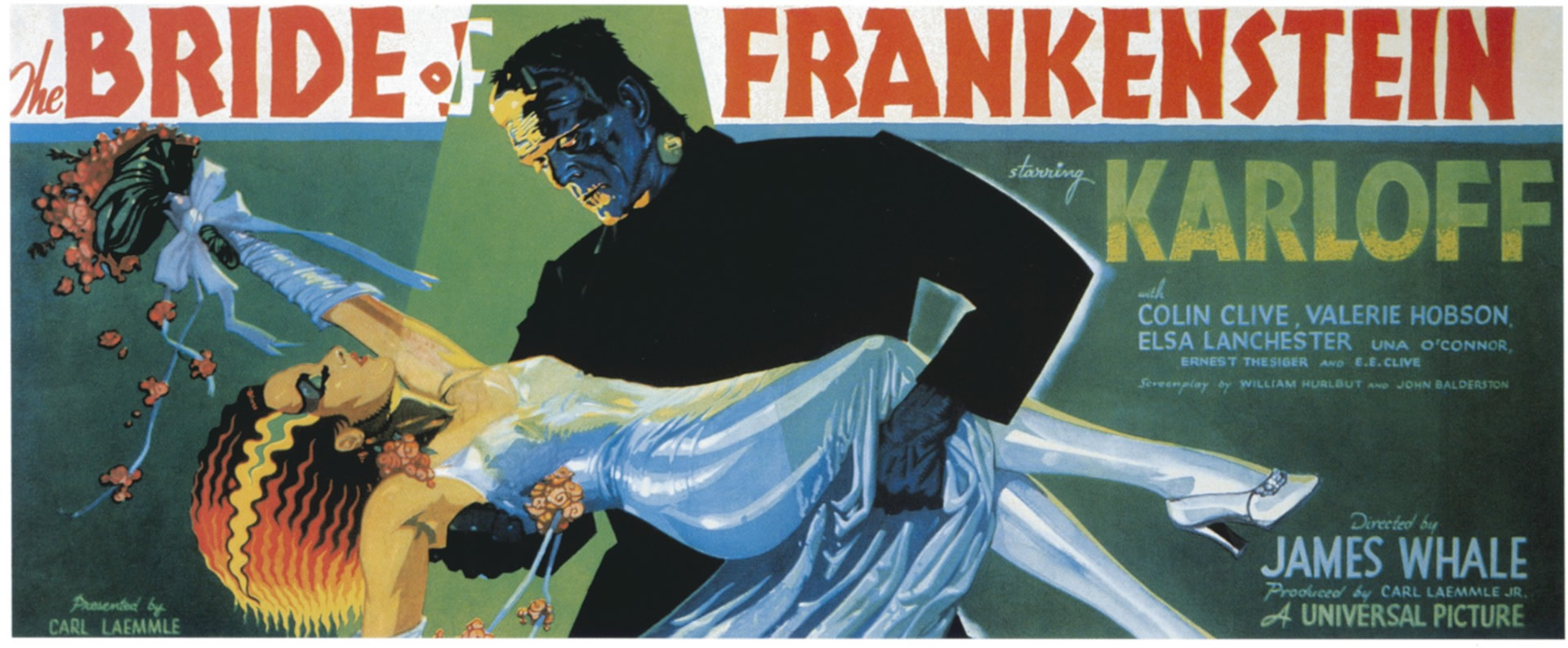 The Bride Of Frankenstein Landscape 1930s Movie Posters