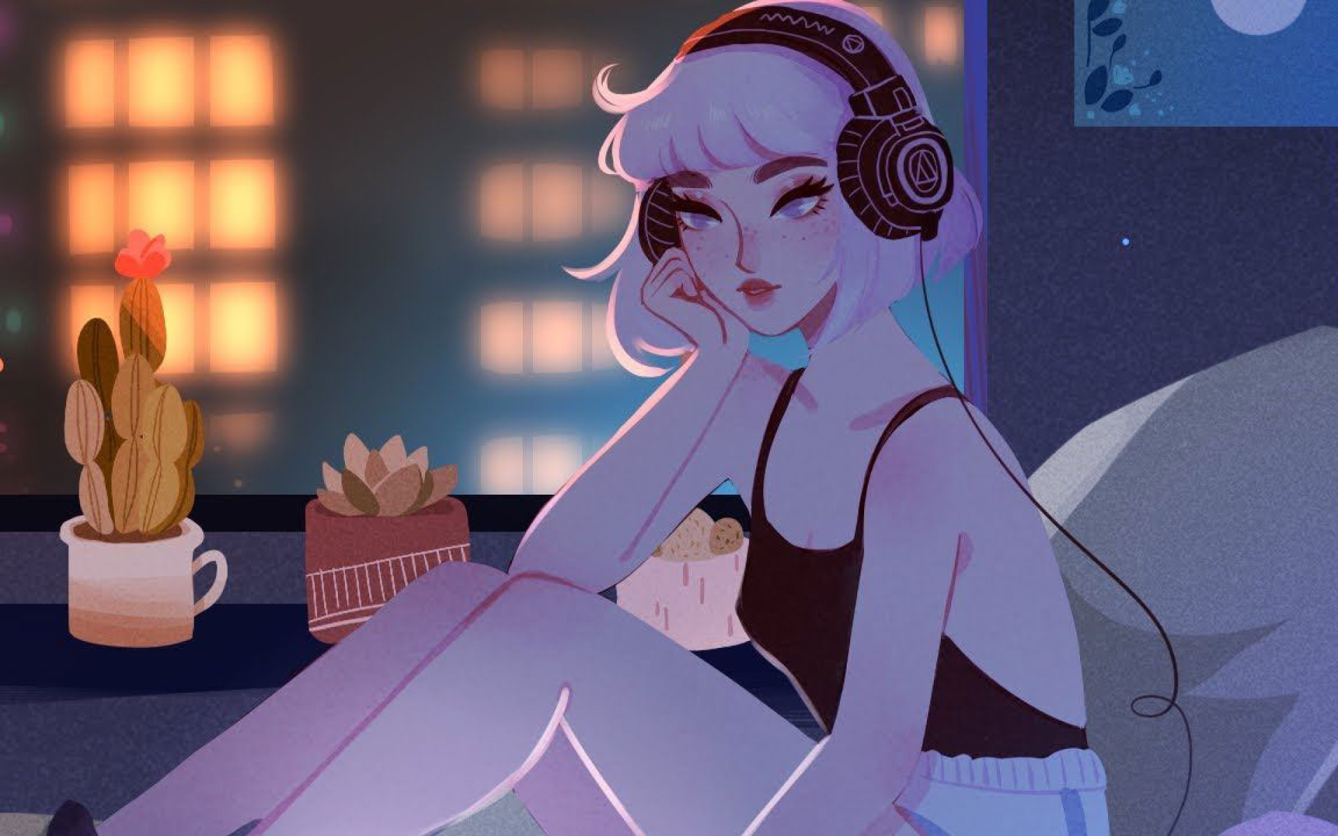 Lo fi anime desktop wallpaper • Wallpaper For You HD Wallpaper For Desktop & Mobile