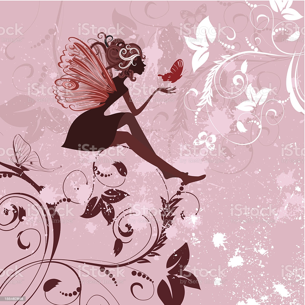 Fairy Pattern Grunge Stock Illustration Image Now