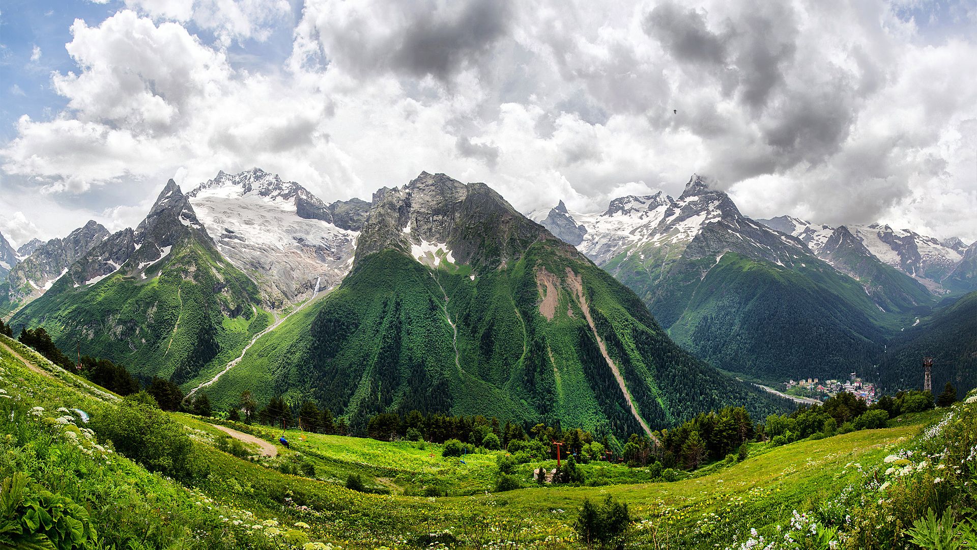 Caucasus Mountains Wallpaper