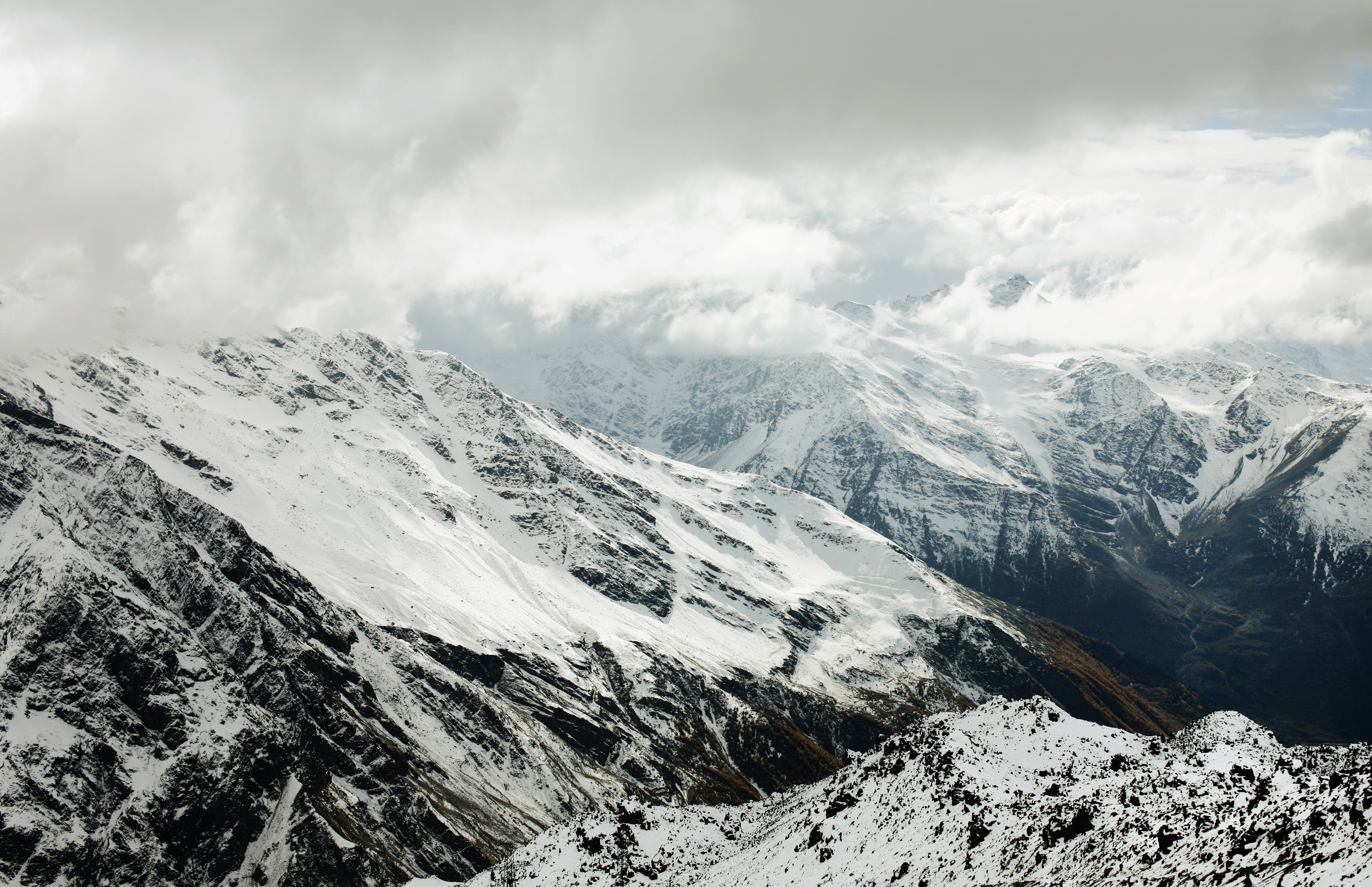 nature, Landscape, Mountain, Caucasus Mountains Wallpaper HD / Desktop and Mobile Background