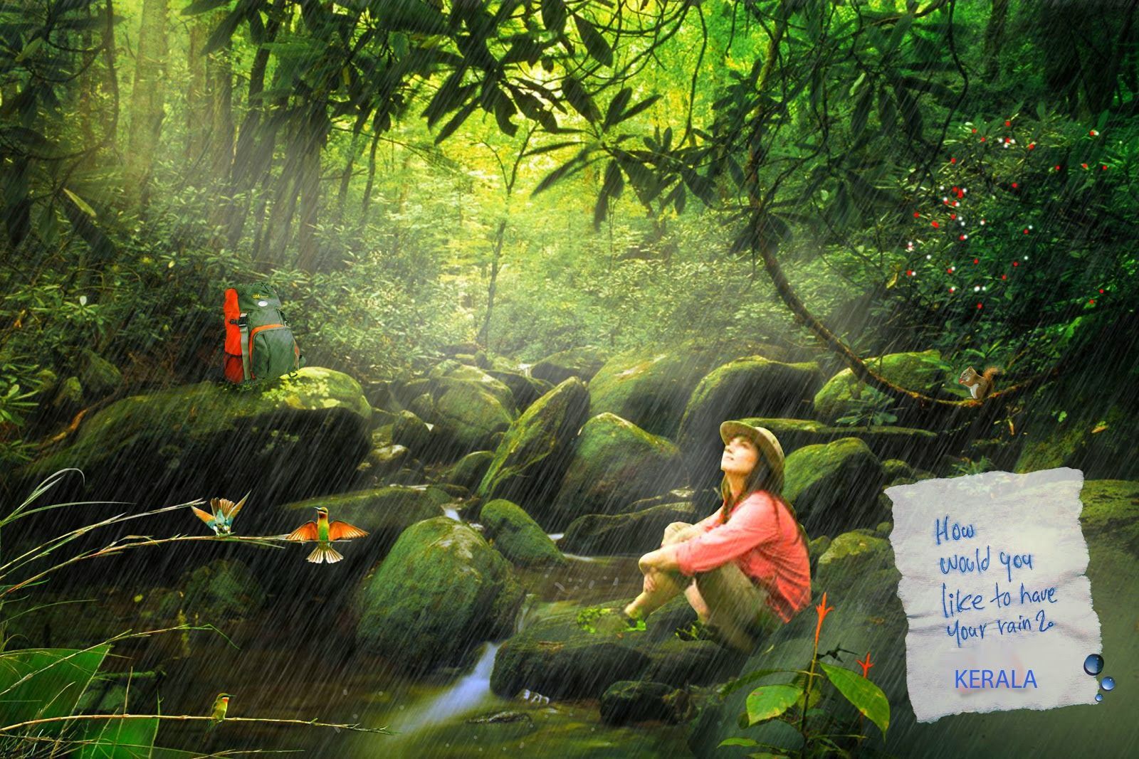 Kerala Nature Rain HD Wallpaper. India landscape, Beautiful landscape photography, Nature wallpaper