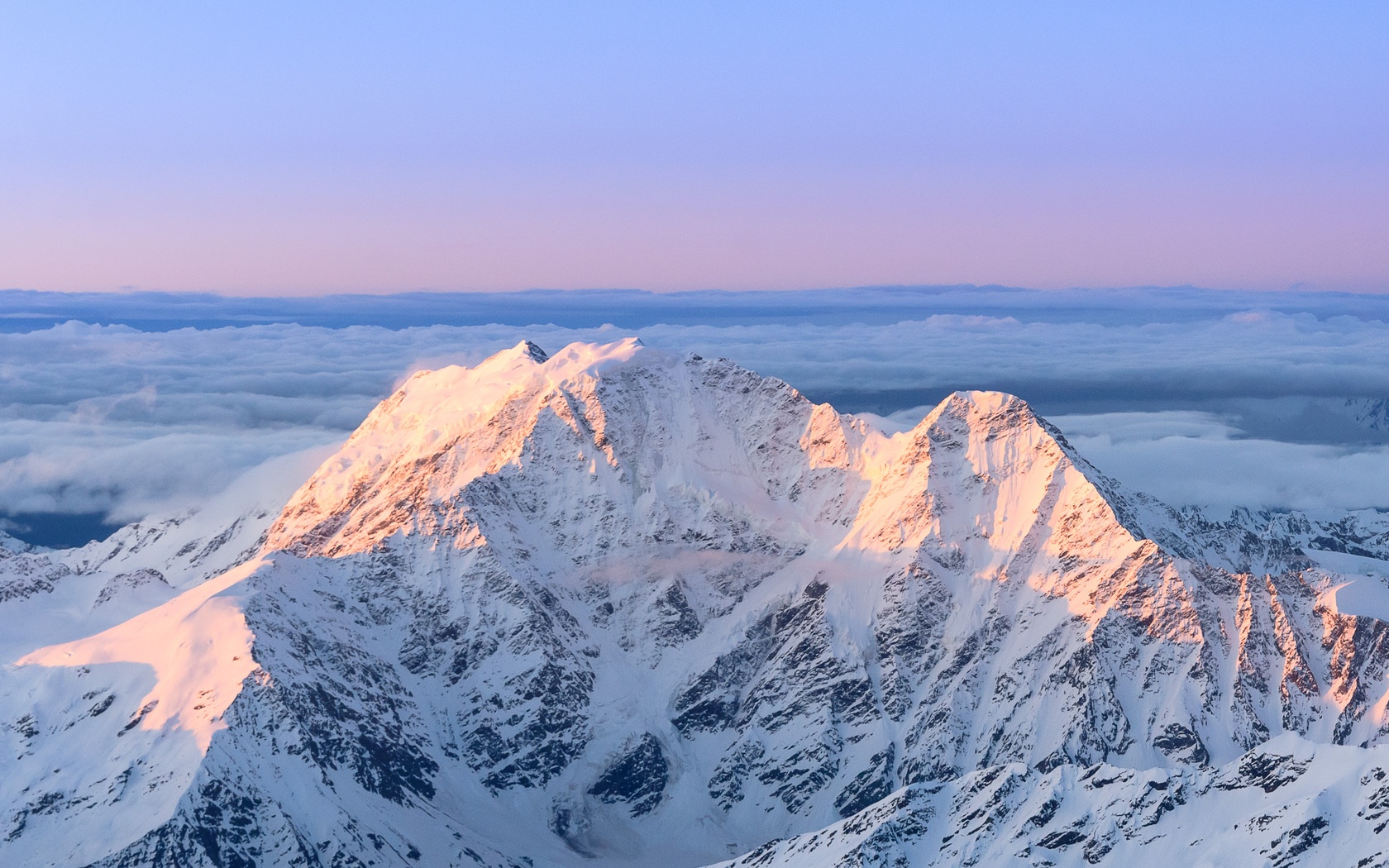Mountains Caucasus Sunrise Wallpaper