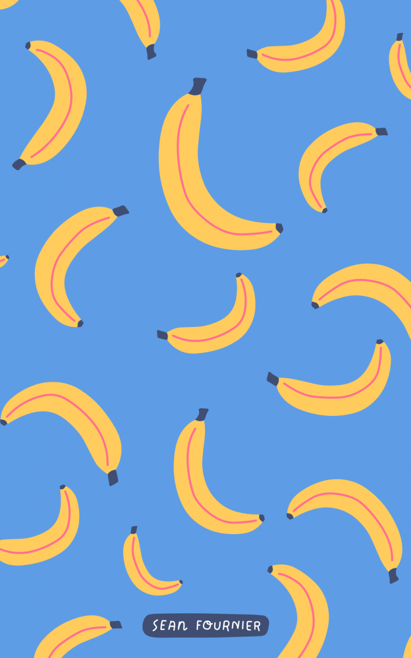 Free download Bananas Vintage flowers wallpaper Cute patterns wallpaper [1080x1620] for your Desktop, Mobile & Tablet. Explore Banana Background. Banana Palm Wallpaper, Banana Wallpaper Pattern, Banana Split Wallpaper