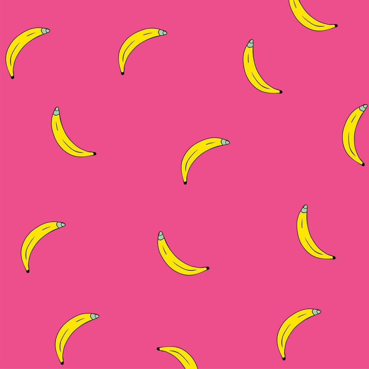 Banana Pink Wallpaper Free Banana Pink Background
