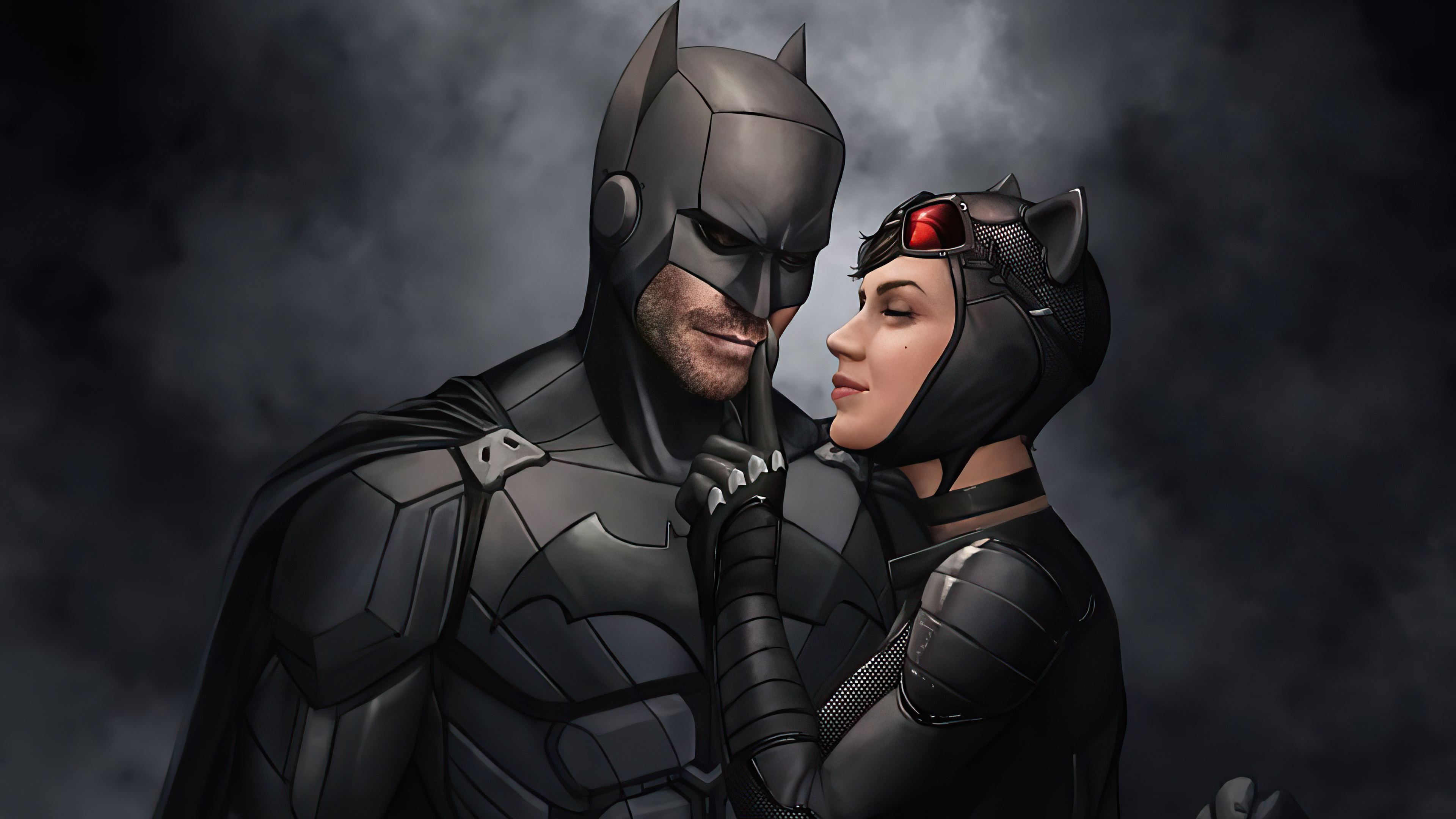 Batman With Catwoman, HD Superheroes, 4k Wallpaper, Image, Background, Photo and Picture