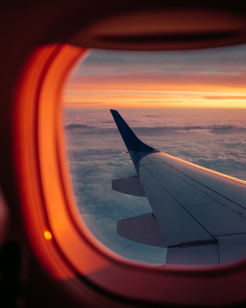 Plane Window Picture. Download Free Image