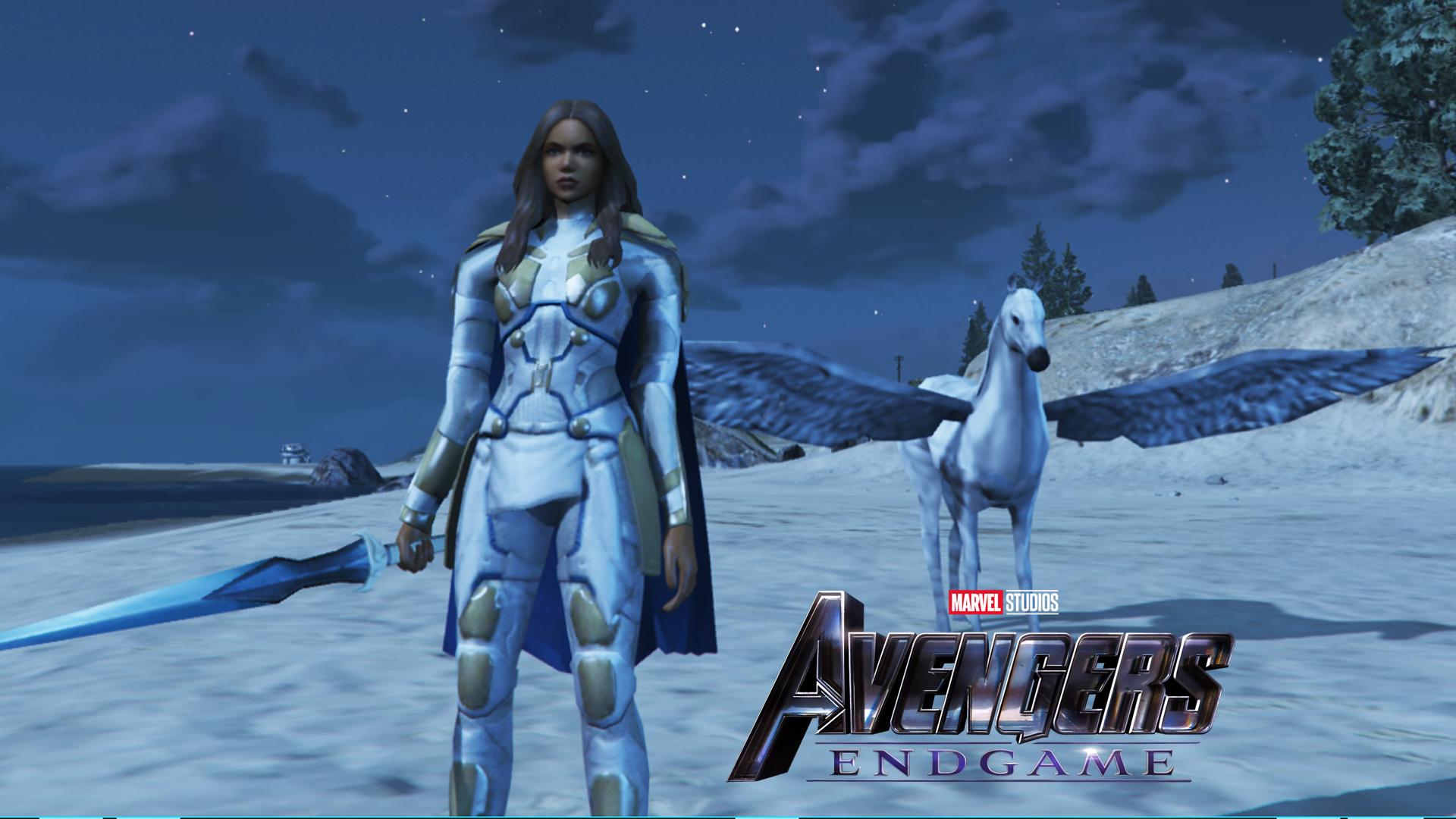 Valkyrie & Pegasus (Avengers Endgame)
