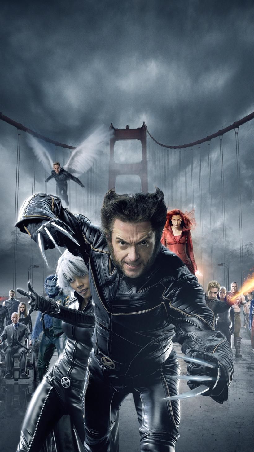 X Men: The Last Stand Phone Wallpaper. Moviemania. X Men Wallpaper, X Men, Wolverine Hugh Jackman