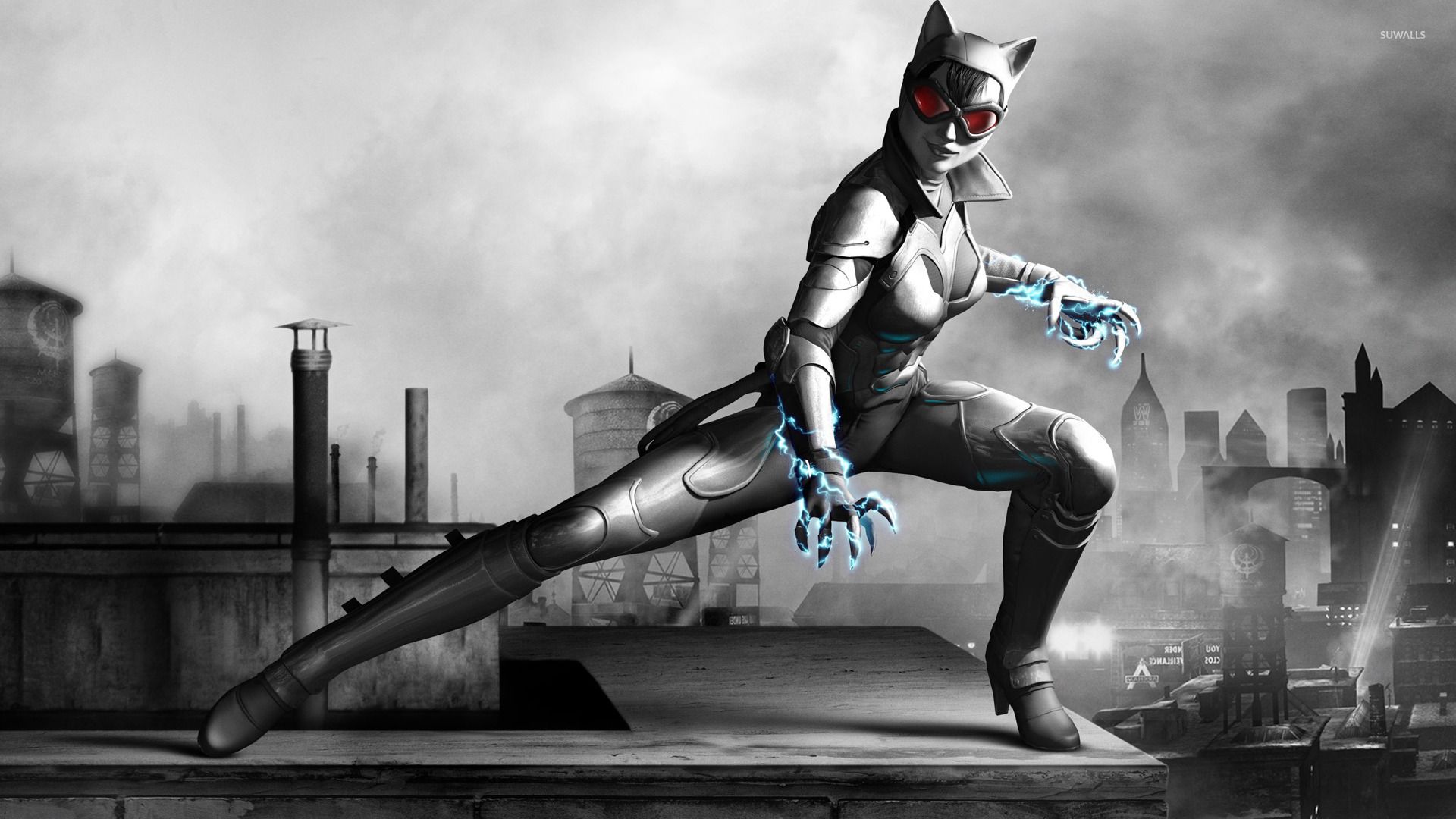 Batman Arkham City HD Wallpaper Background Wallpaper. Batman arkham city, Catwoman arkham city, Arkham city