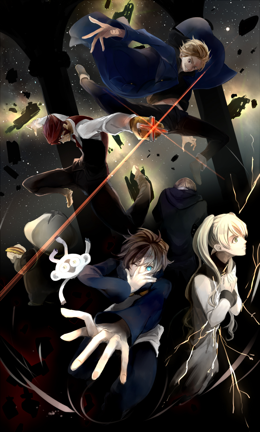 White (Kekkai Sensen), Mobile Wallpaper Anime Image Board