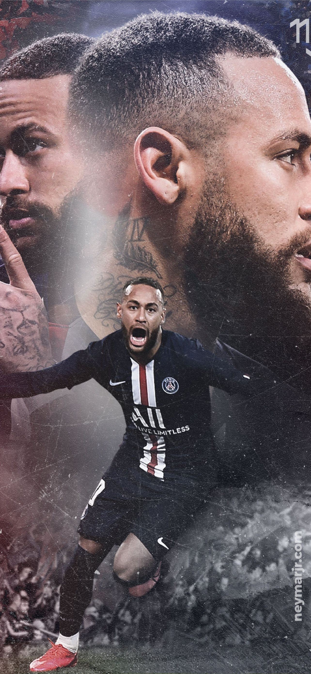 Neymar PSG 2021 Cave iPhone Wallpaper Free Download