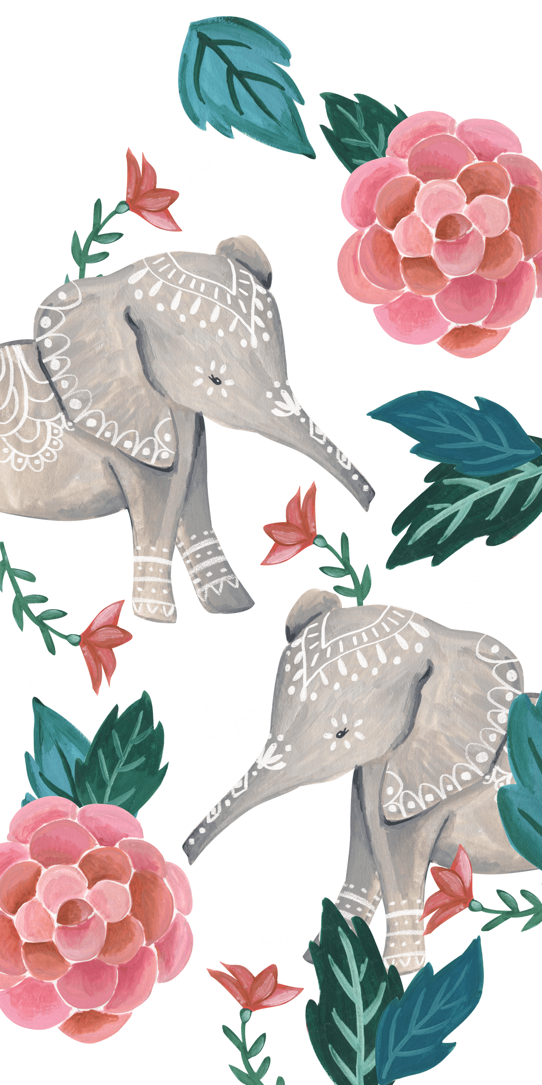 Adorable Elephant Wallpaper