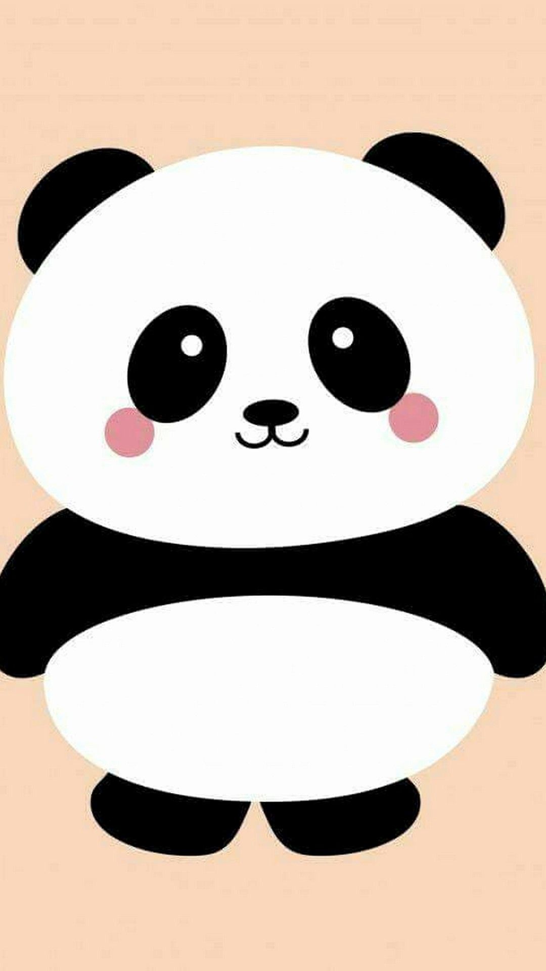 Cute Panda iPhone Wallpaper