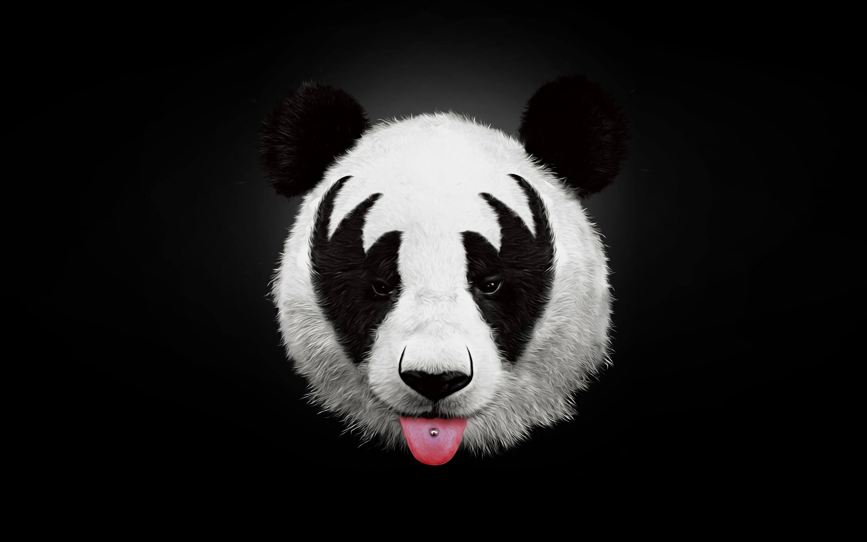 Panda 4k Artwork Macbook Pro Retina HD 4k Wallpaper, Image, Background, Photo and Picture