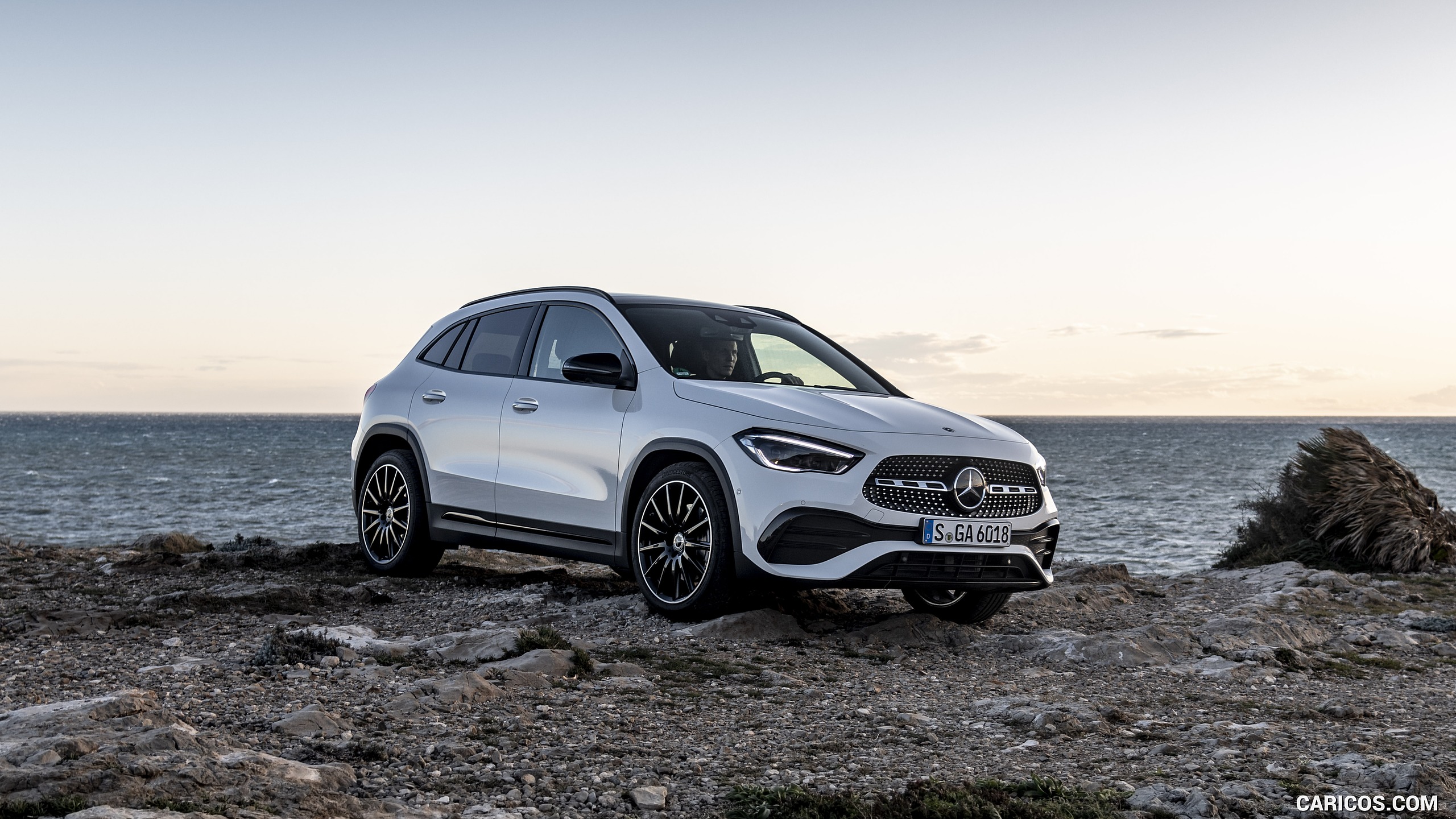 Mercedes Benz GLA 250 (Color: Digital White) Three Quarter