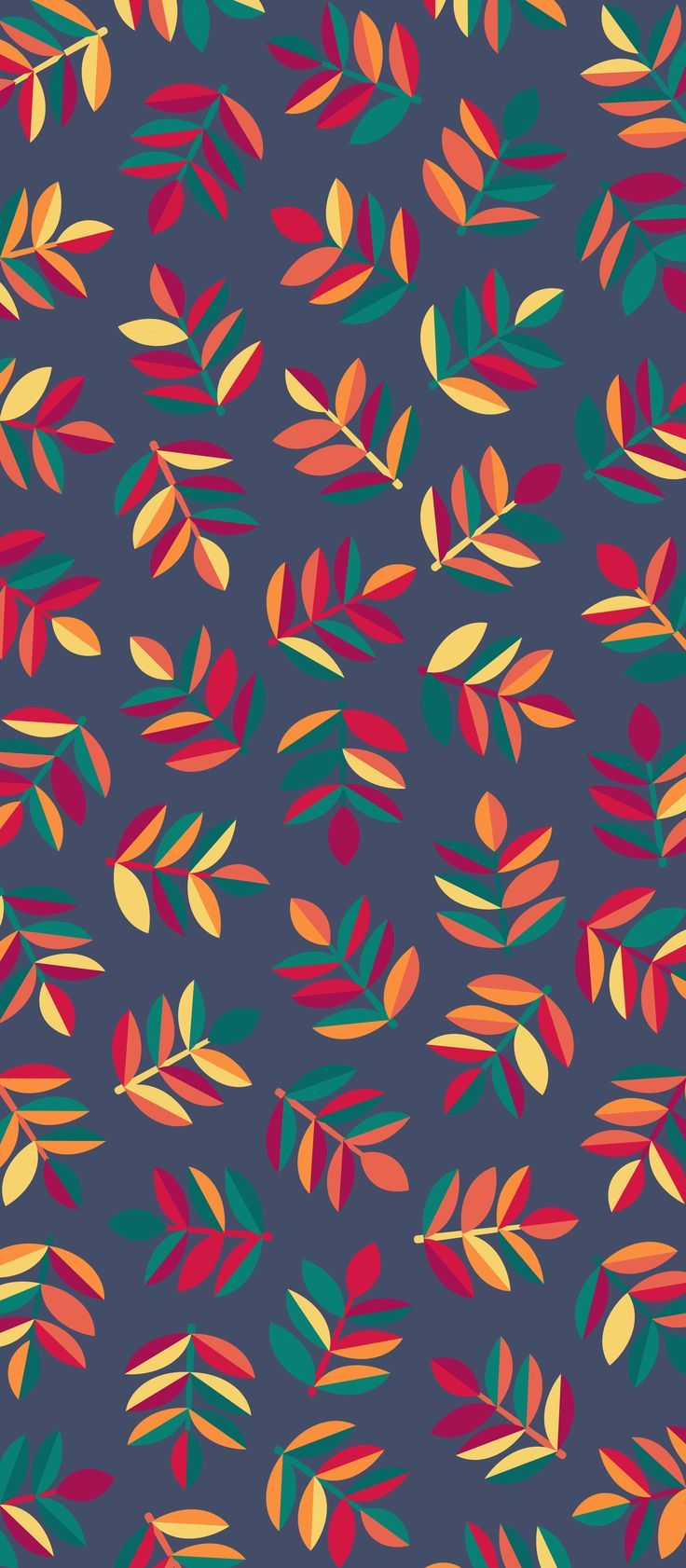 Russfussuk 'Ashfall' Pattern M5A #pattern #patterndesign #patternprint #ash #autumn #fall #leaf #leaves. Wallpaper bonitos, para iphone, Estampas