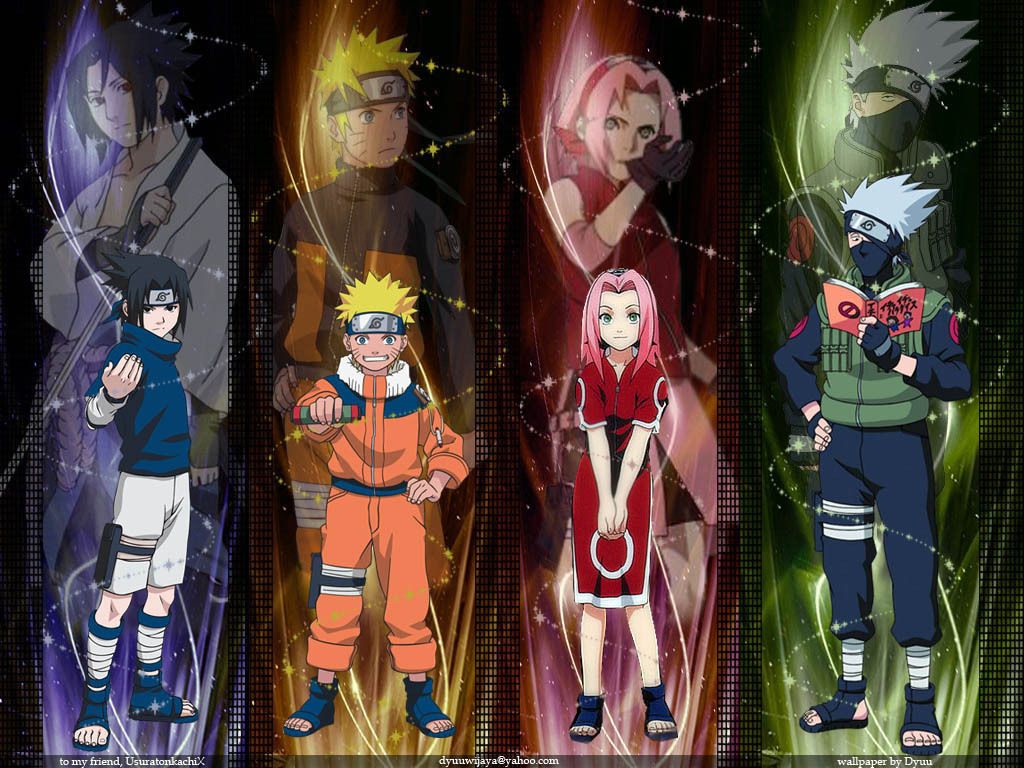 Naruto. Naruto teams, Naruto team 7, Anime naruto