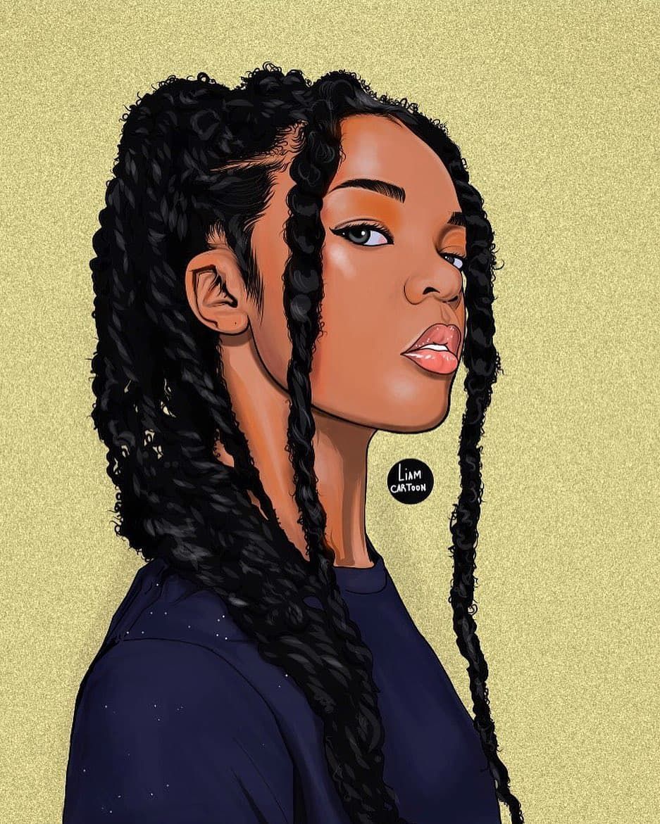 P B7n30calWUz ?igshid=no12q1lm5v9m. Black Girl Magic Art, Black Girl Art, Black Girl Art Cartoon