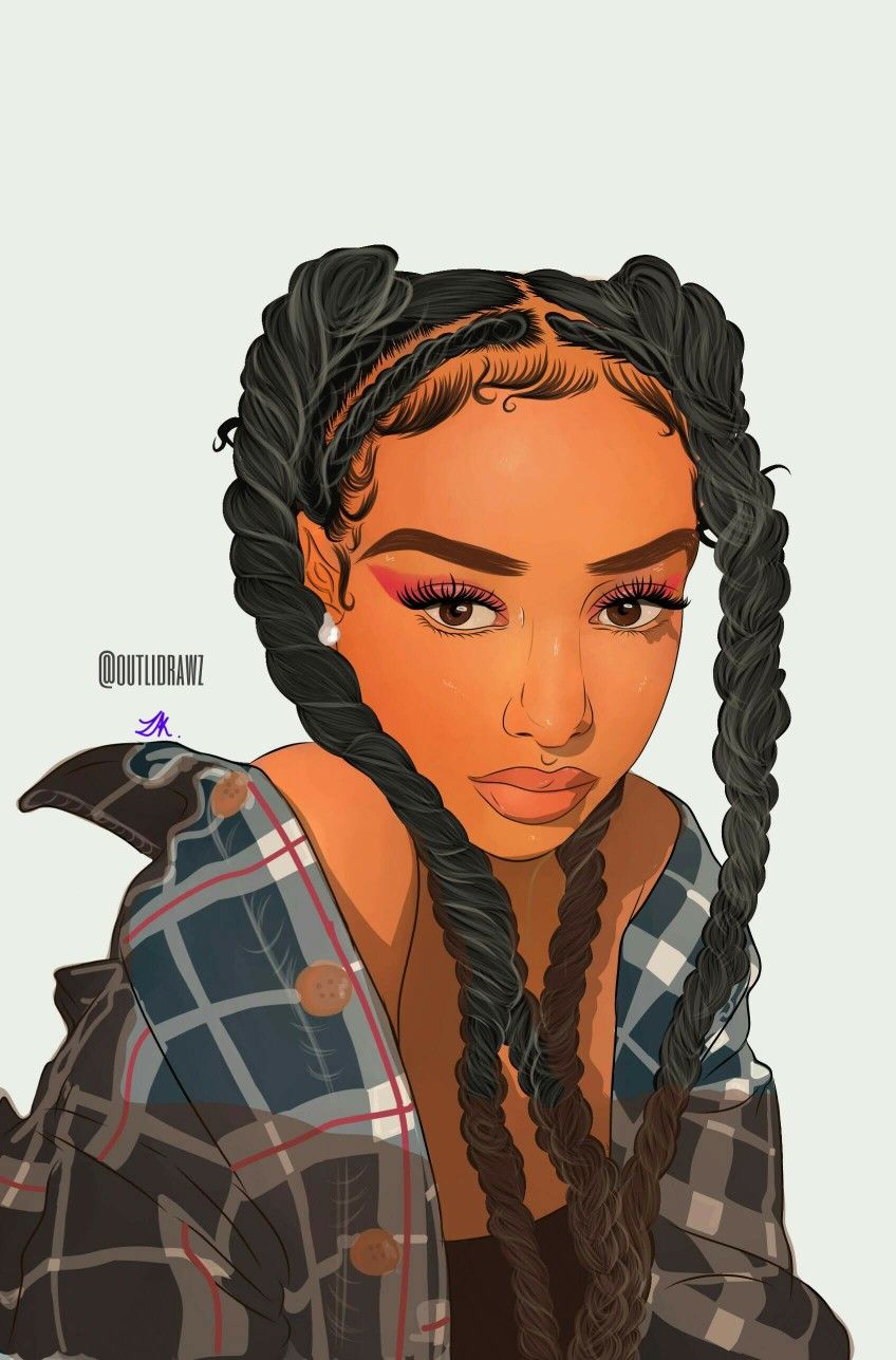 My draw. Black girl magic art, Drawings of black girls, Black girl cartoon