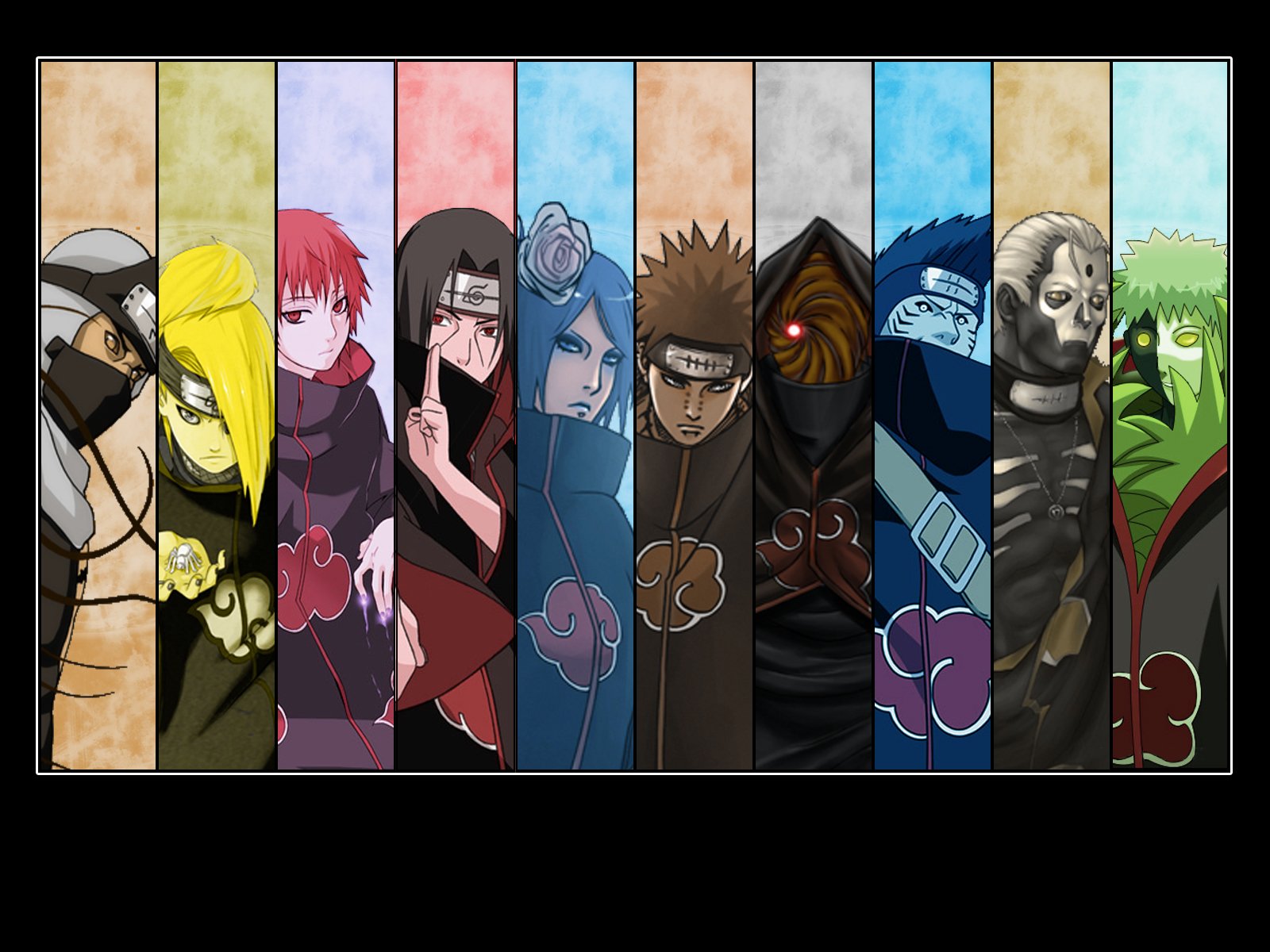 Akatsuki HD Wallpaper Naruto Villains