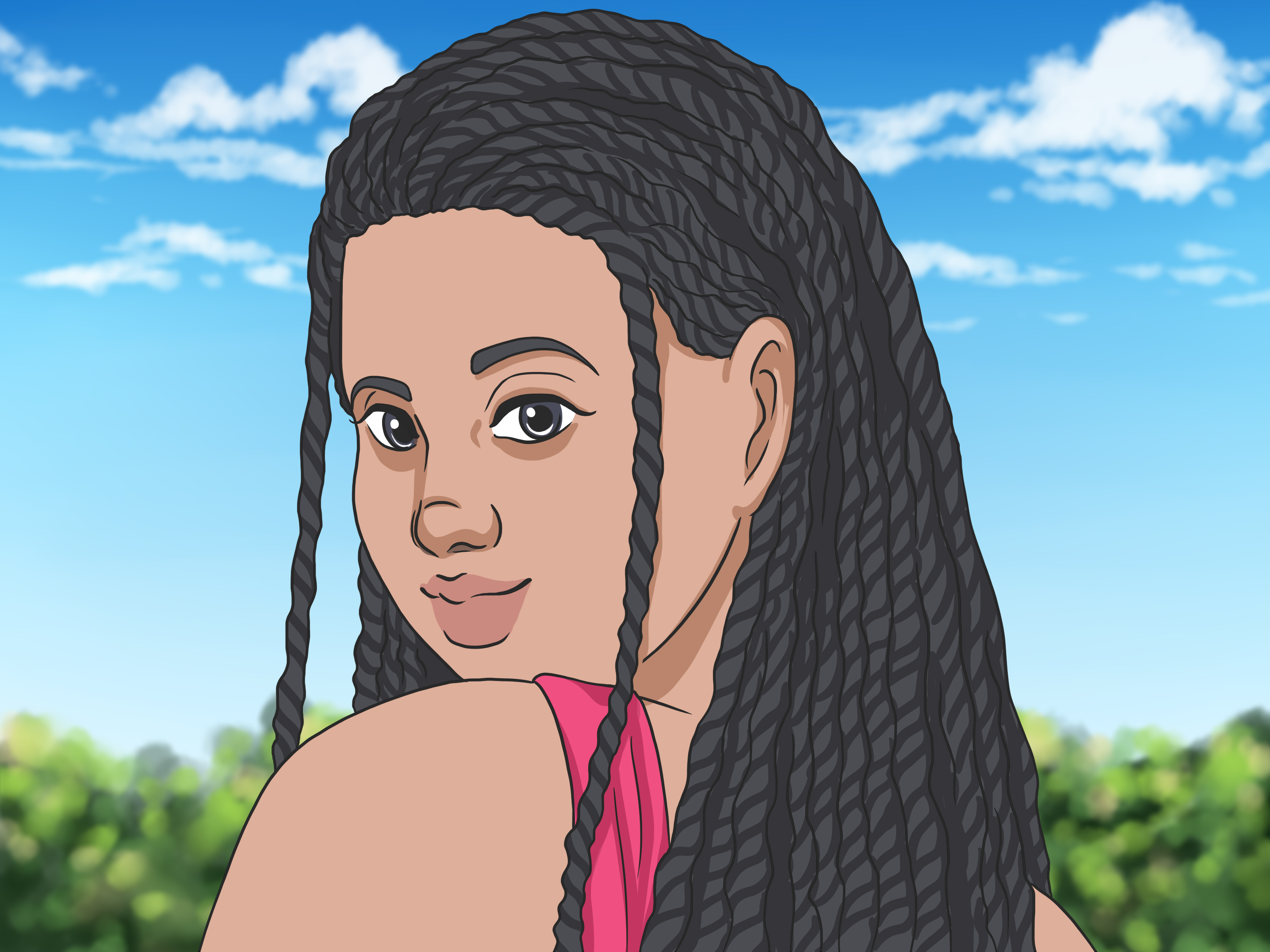 How to Grow Black Girls Hair (with Picture)