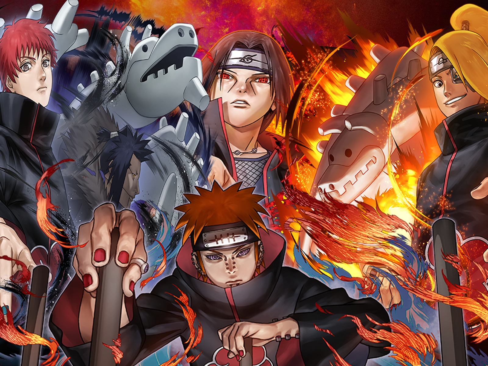 We need more Akatsuki BF cards, we only have Itachi and Pain over and over, i want other characters have a BF Card, just like Deidara and Sasori did: NarutoBlazing