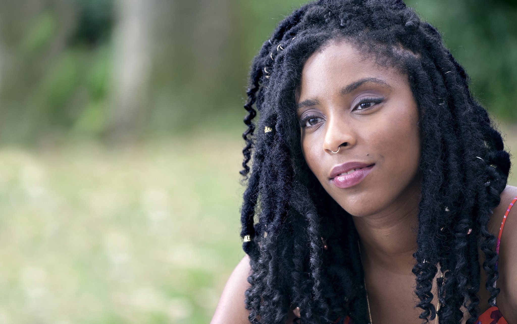 Black Girl HD Background