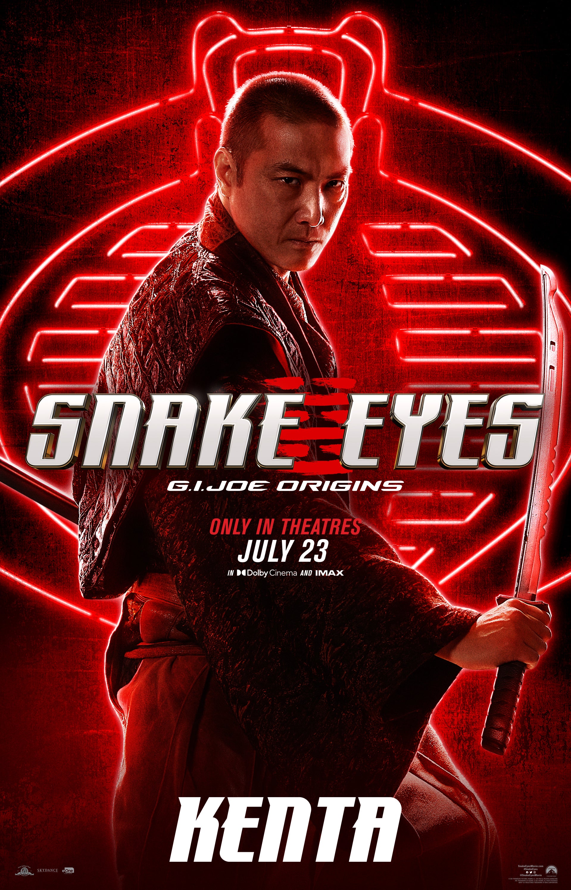 Snake Eyes: G.I. Joe Origins New Character Posters Revealed