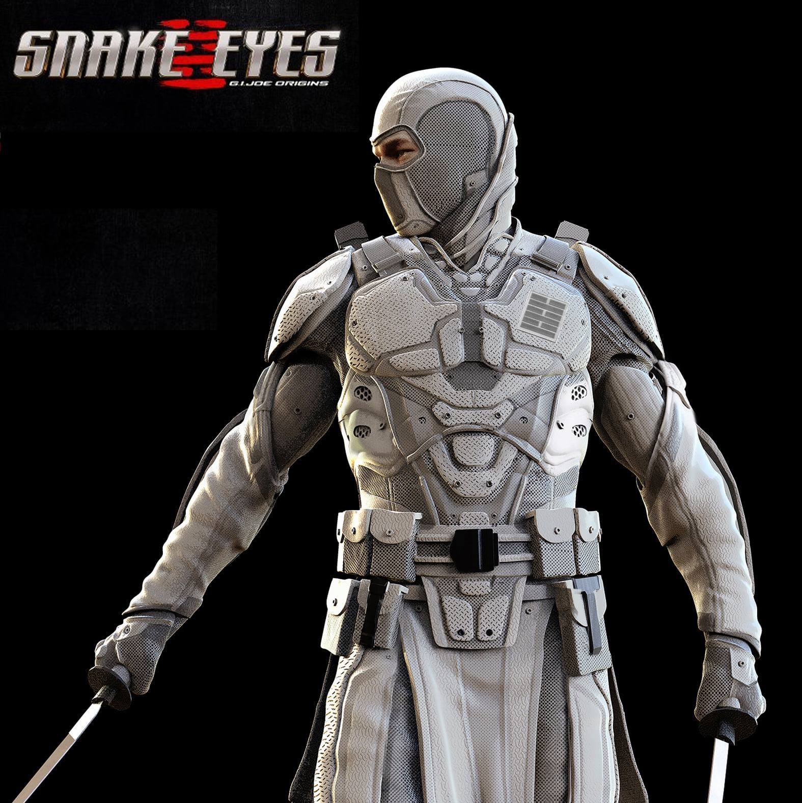 Snake Eyes: G.I. Joe Origins Movie Concept Art By Constantine Sekeris