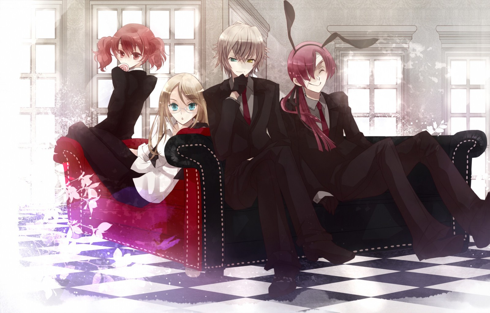 anime, Inu x Boku SS, Miketsukami S shi, Roromiya Karuta, Natsume Zange, Yukinok ji Nobara, clothing, costume. Mocah HD Wallpaper