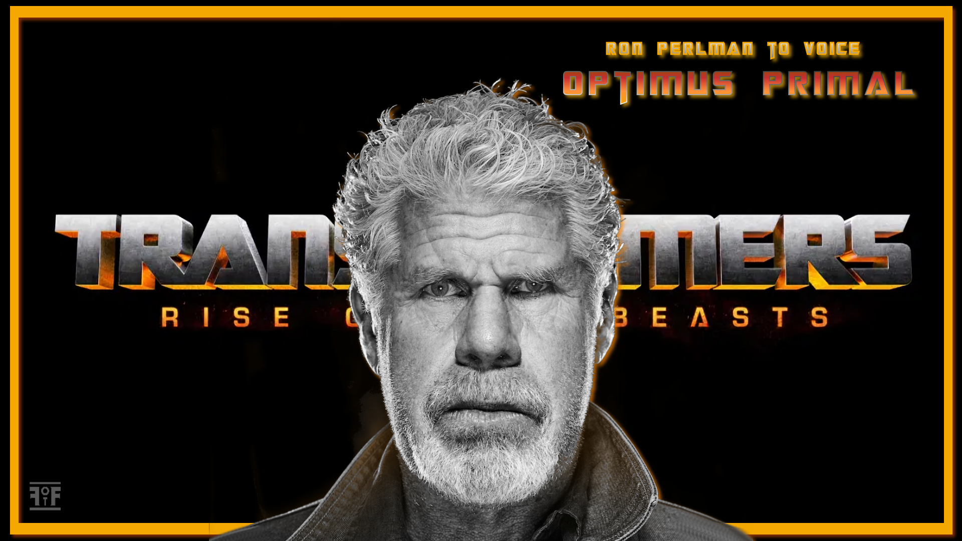 Transformers Rise Of The Beasts. Ron Perlman Cast As Optimus Primal of the Force