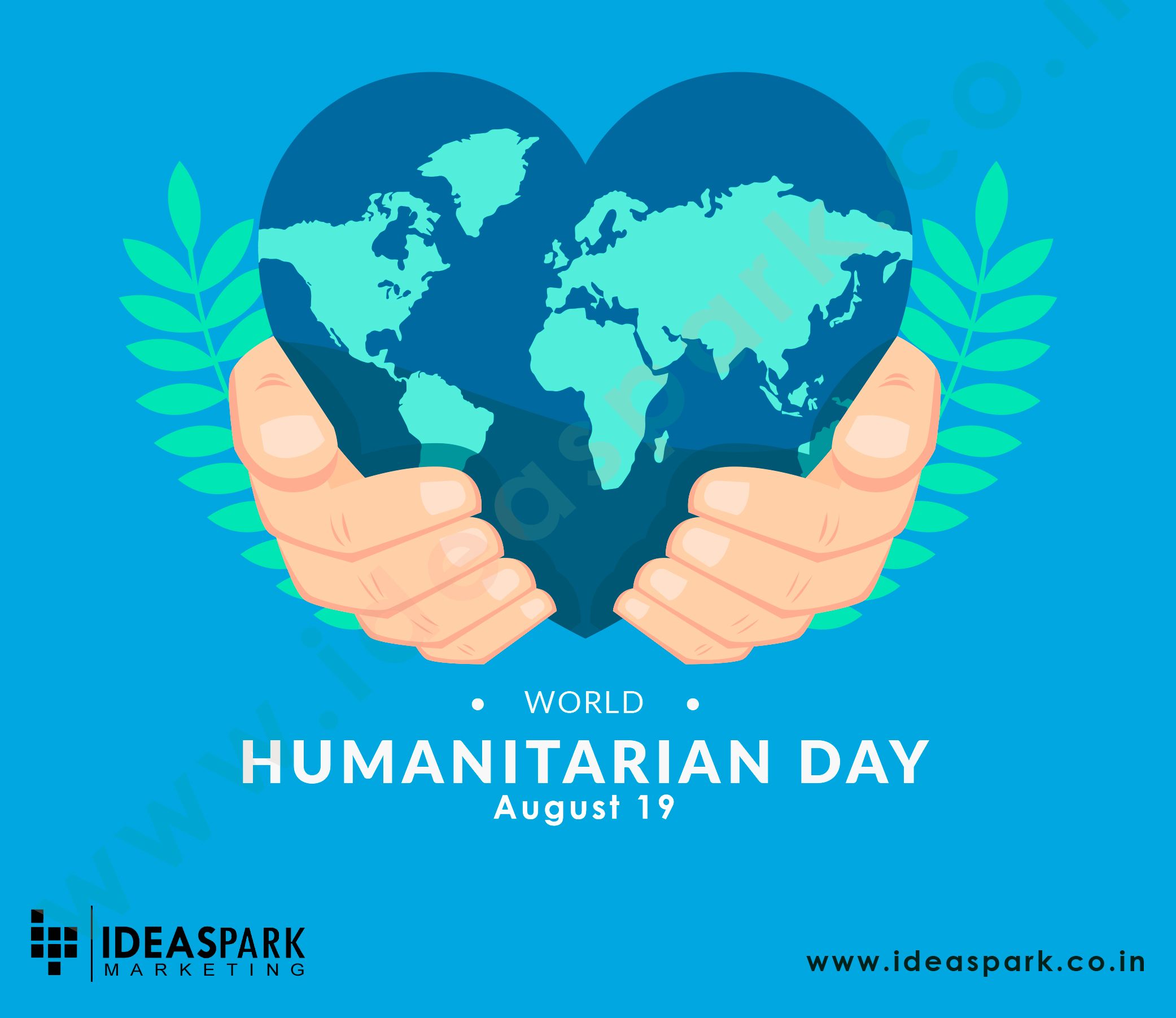 IdeasPark World Humanitarian Day 2020! 19 August 2020. World humanitarian day, Humanitarian, Web development