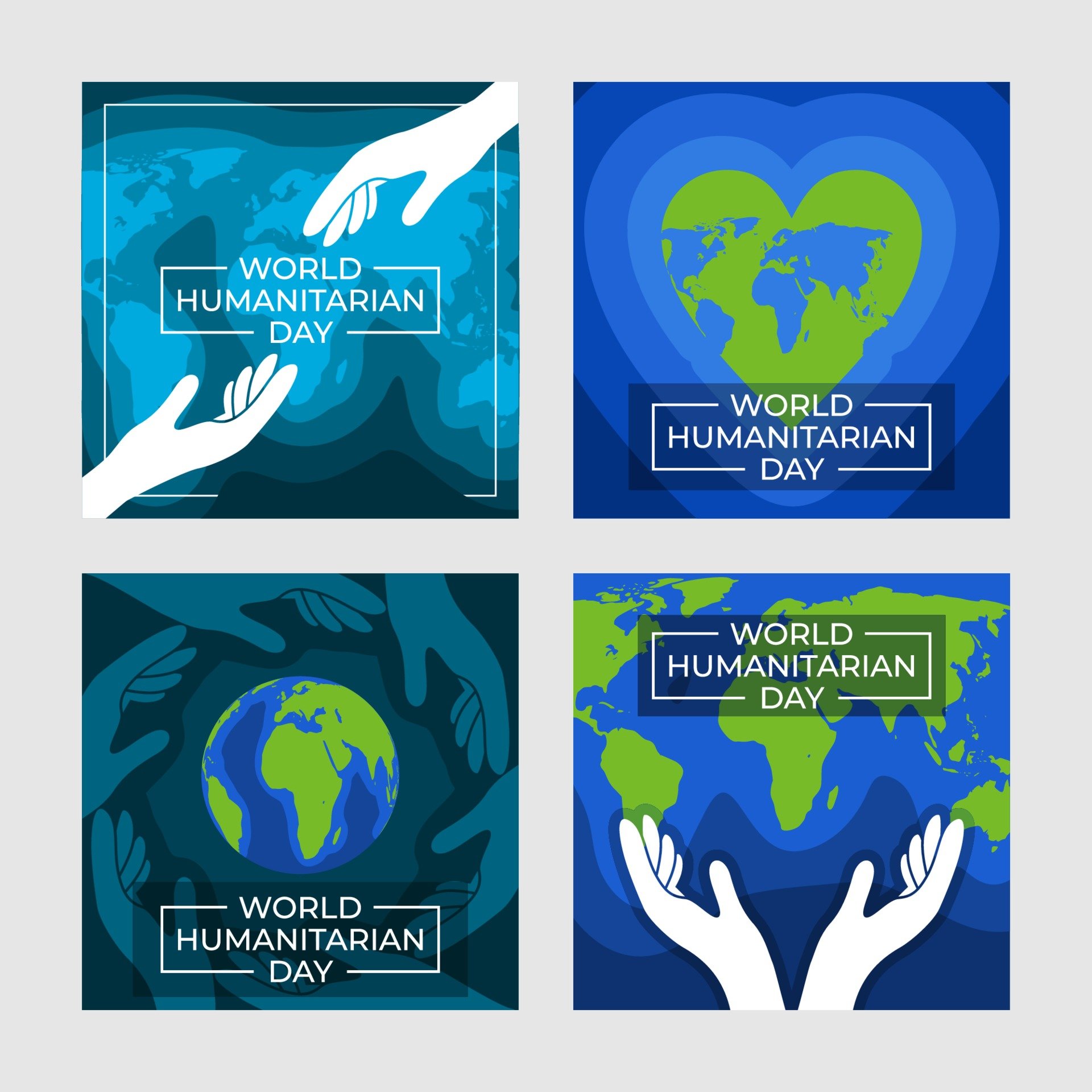 World Humanitarian Day Card Set