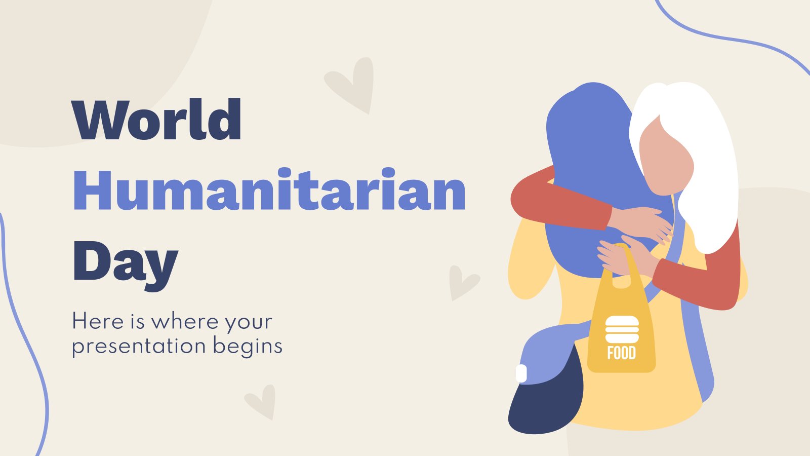 World Humanitarian Day. Google Slides & PPT