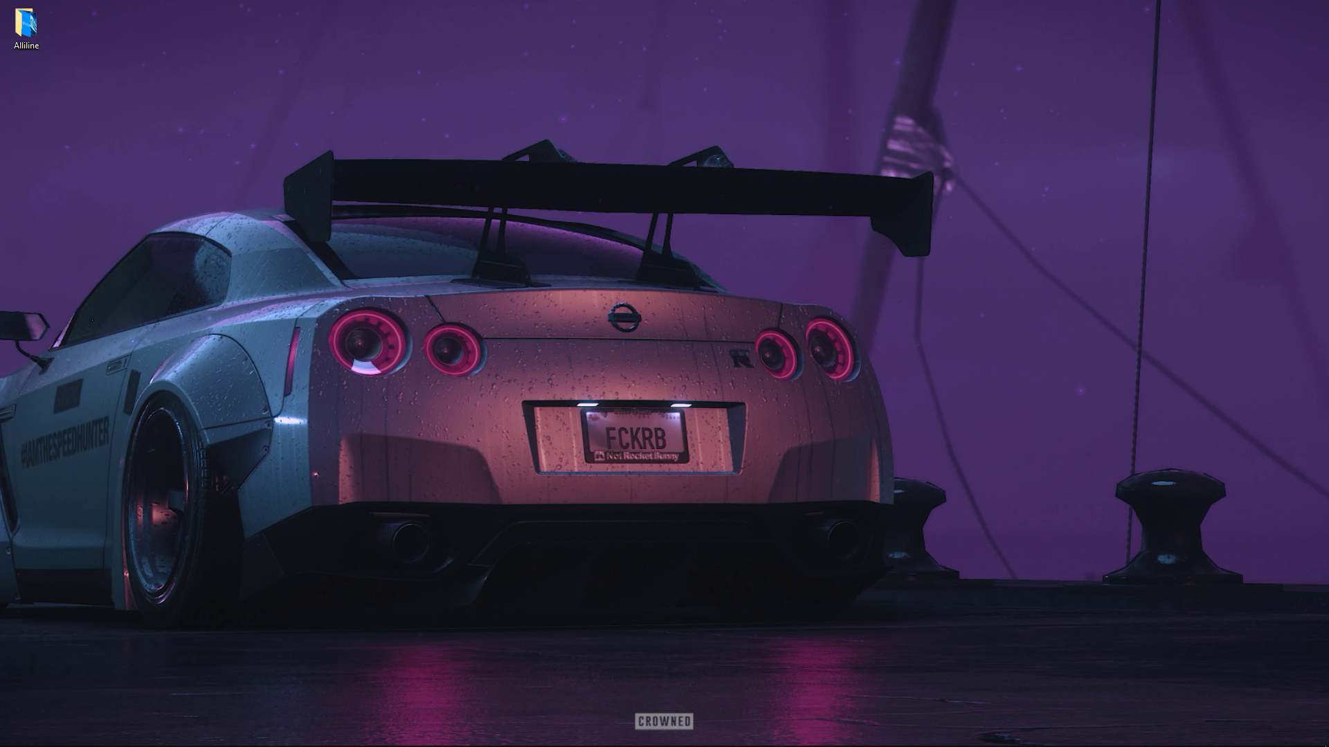 Crowned Nissan gt-r