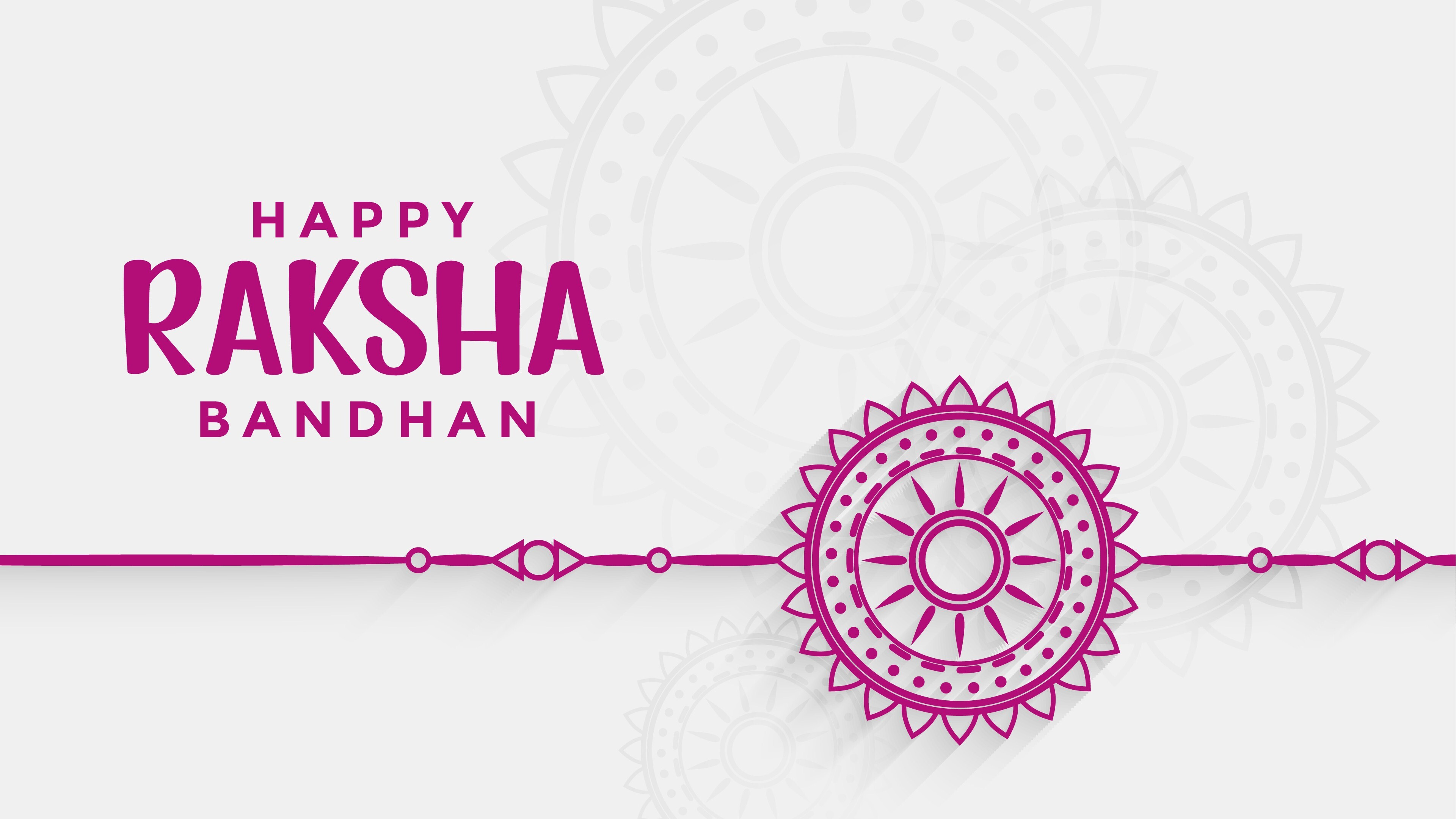 Rakshabandhan 4K Festival Wallpaper