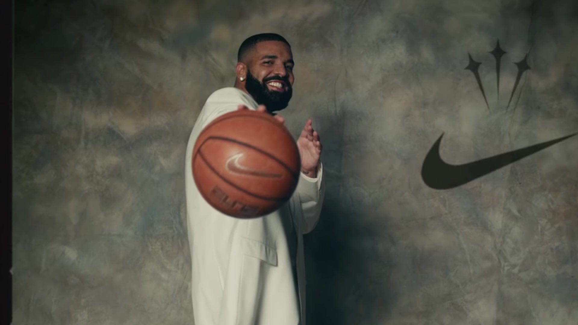 Nike Basketball Held By Drake In Laugh Now Cry Later (2020)