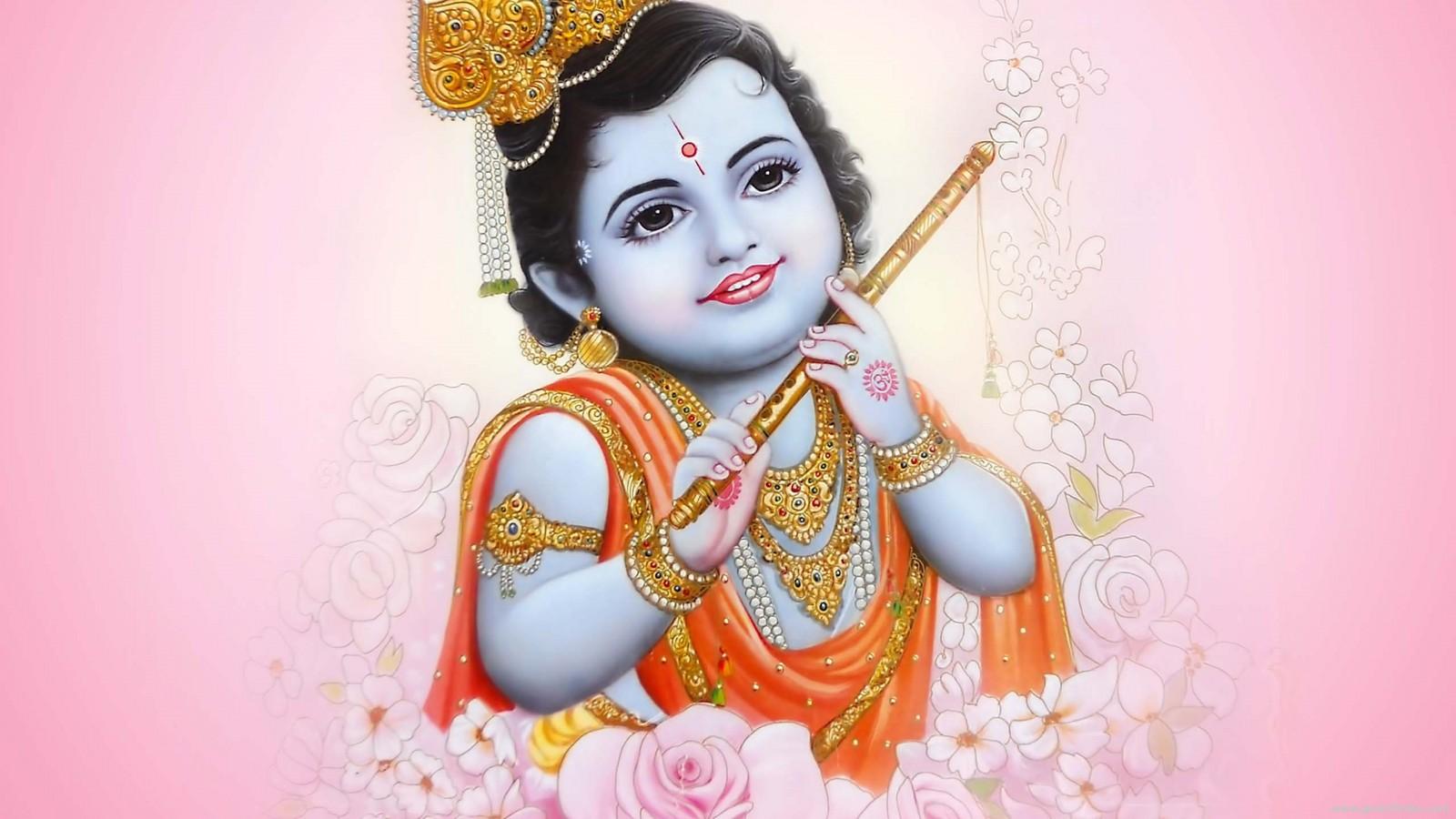 Download Bal krishna day image for your mobile cell phone