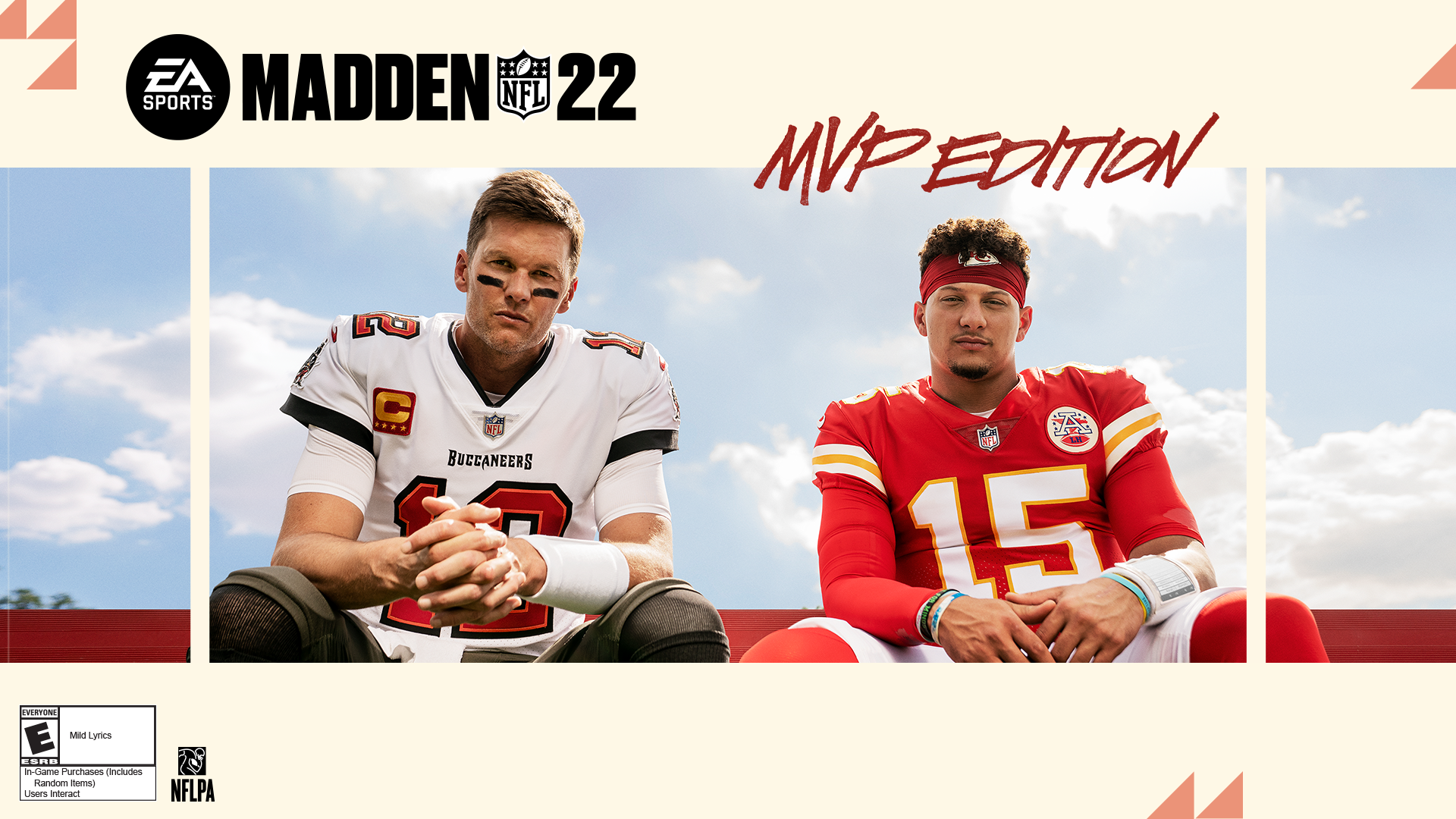 Madden NFL 22': Tom Brady, Patrick Mahomes share cover