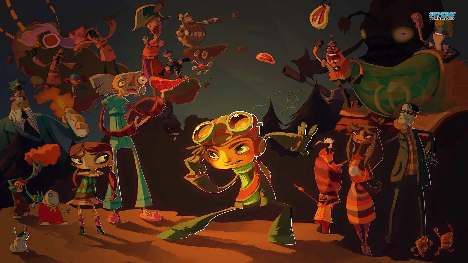 Imagens em 4k de Psychonauts 2 : r/GameVicio