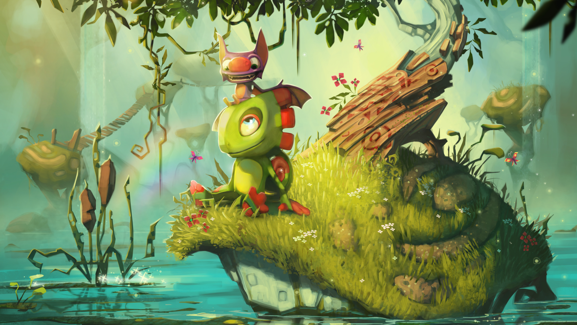 Yooka Laylee Wallpaper Laylee Wallpaper