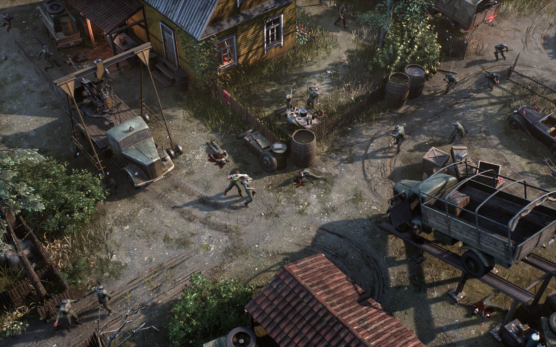 War Mongrels screenshots at Riot Pixels, image
