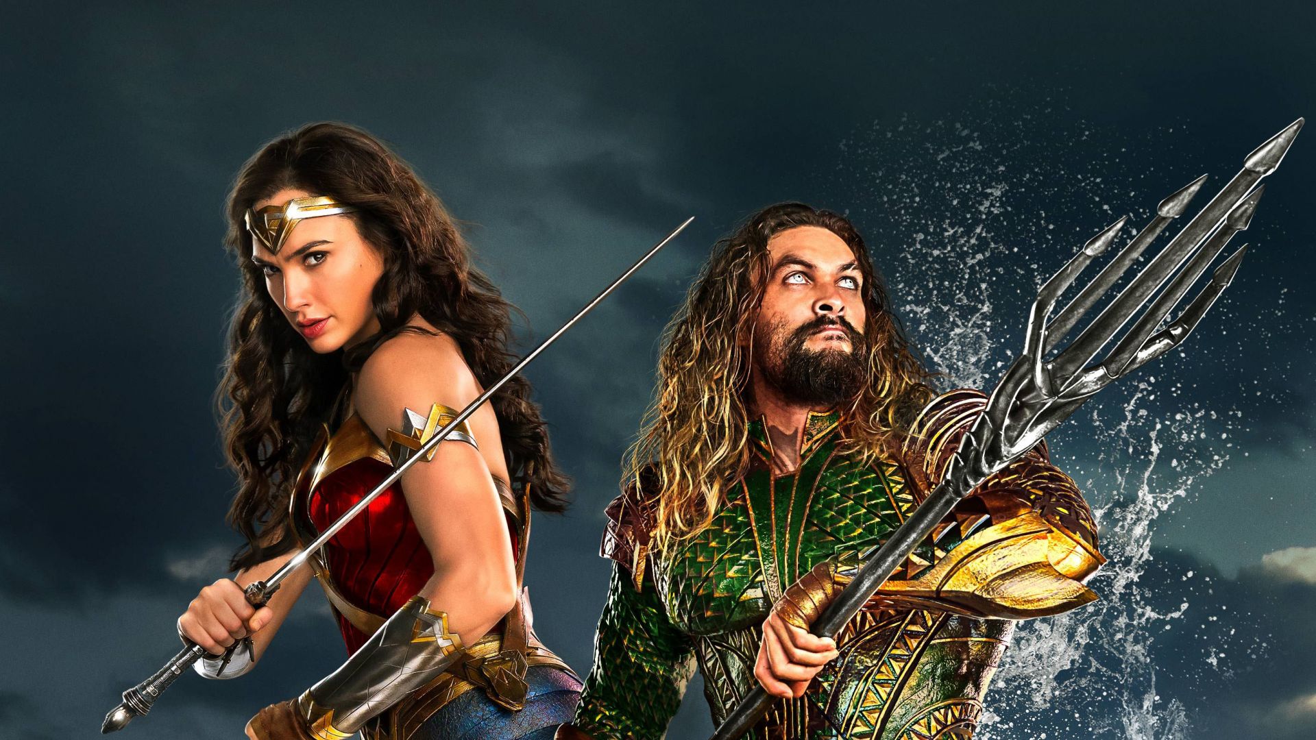 Desktop Wallpaper Wonder Woman, Aquaman, Justice League, Movie, 2017, HD Image, Picture, Background, 8a6622