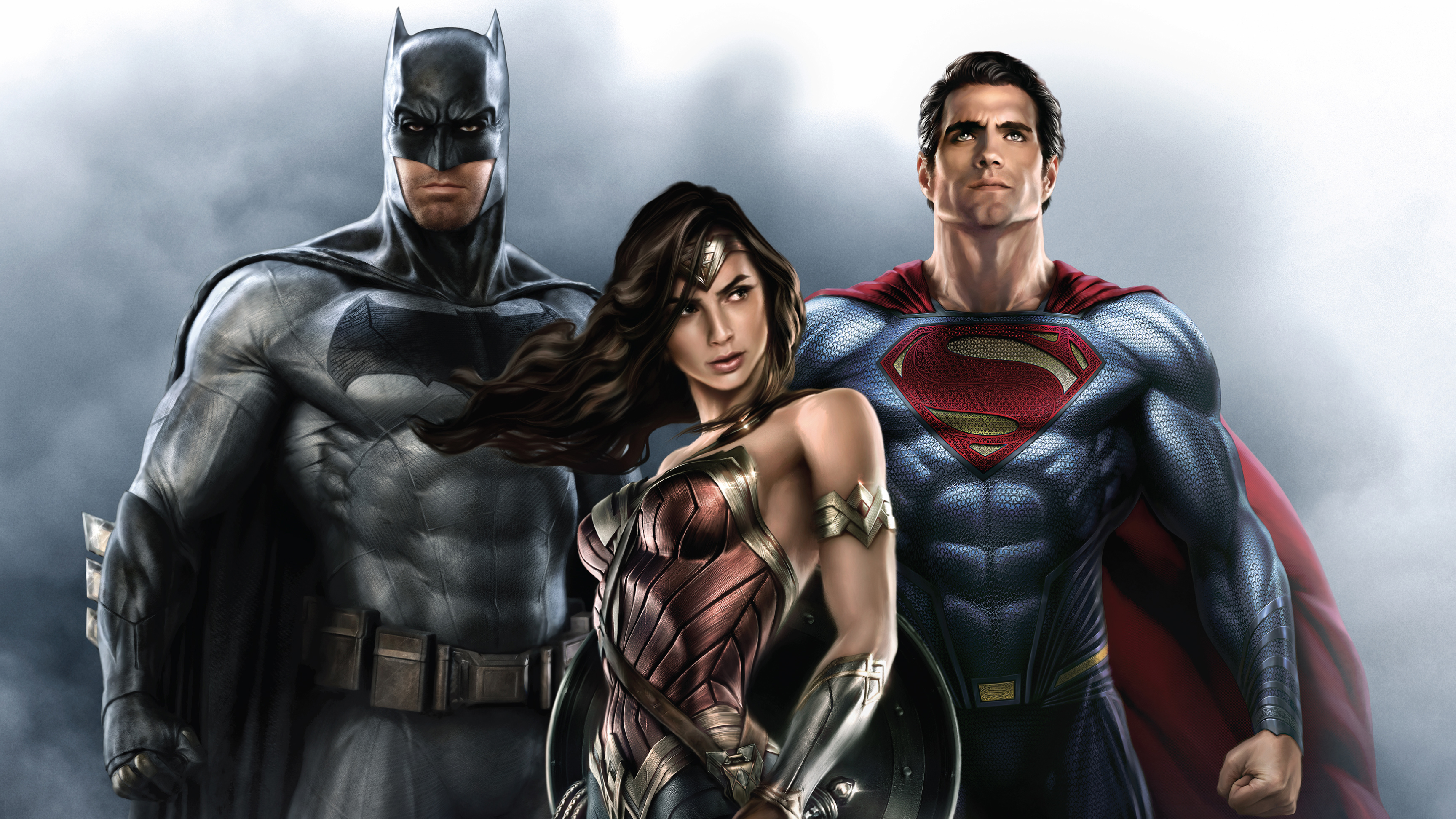 Batman, Justice League, DC Comics, Superman, Wonder Woman wallpaper