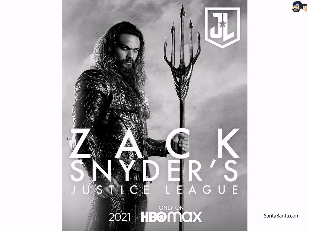 Poster of Jason Momoa as Aquaman in `Justice League`, an action movie