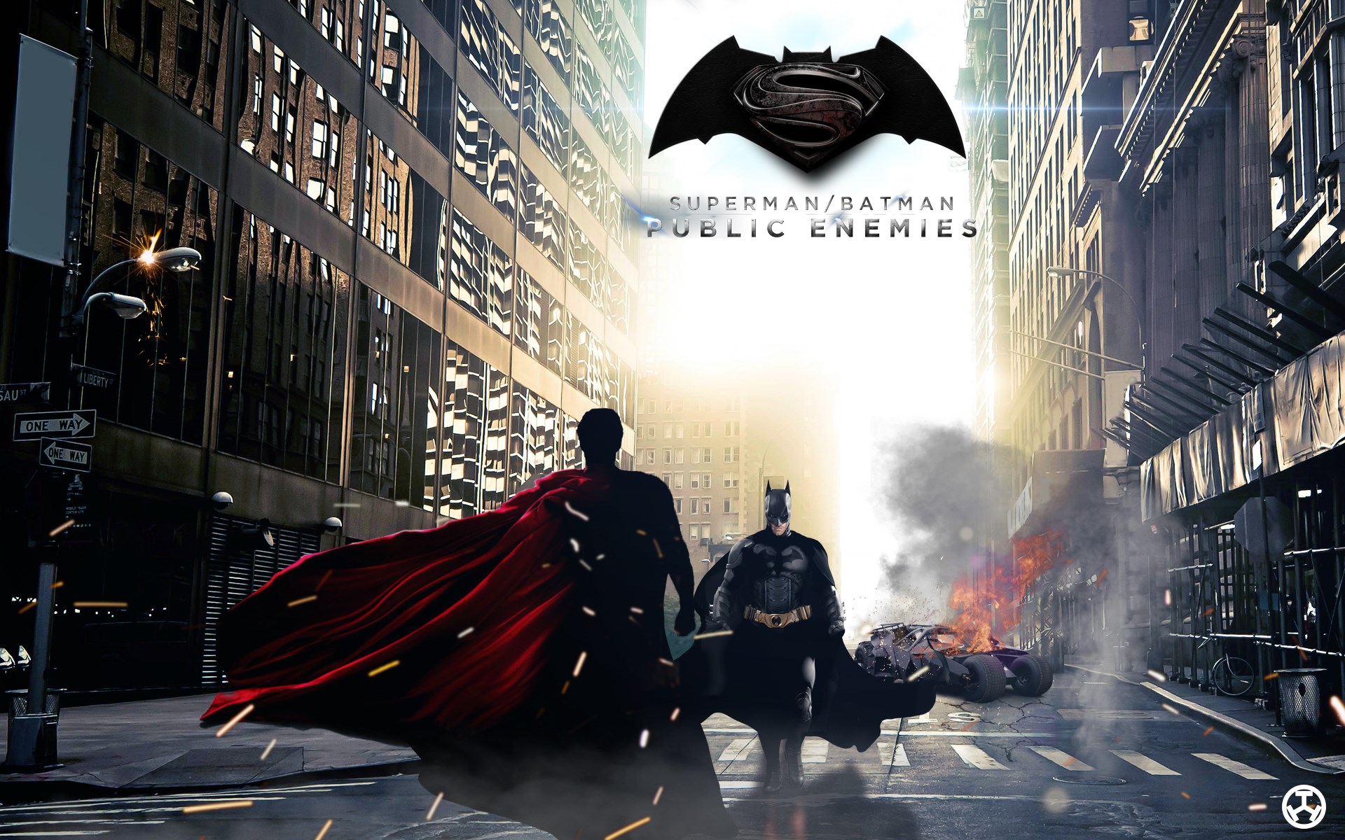 Batman vs Superman Movie Wallpaper